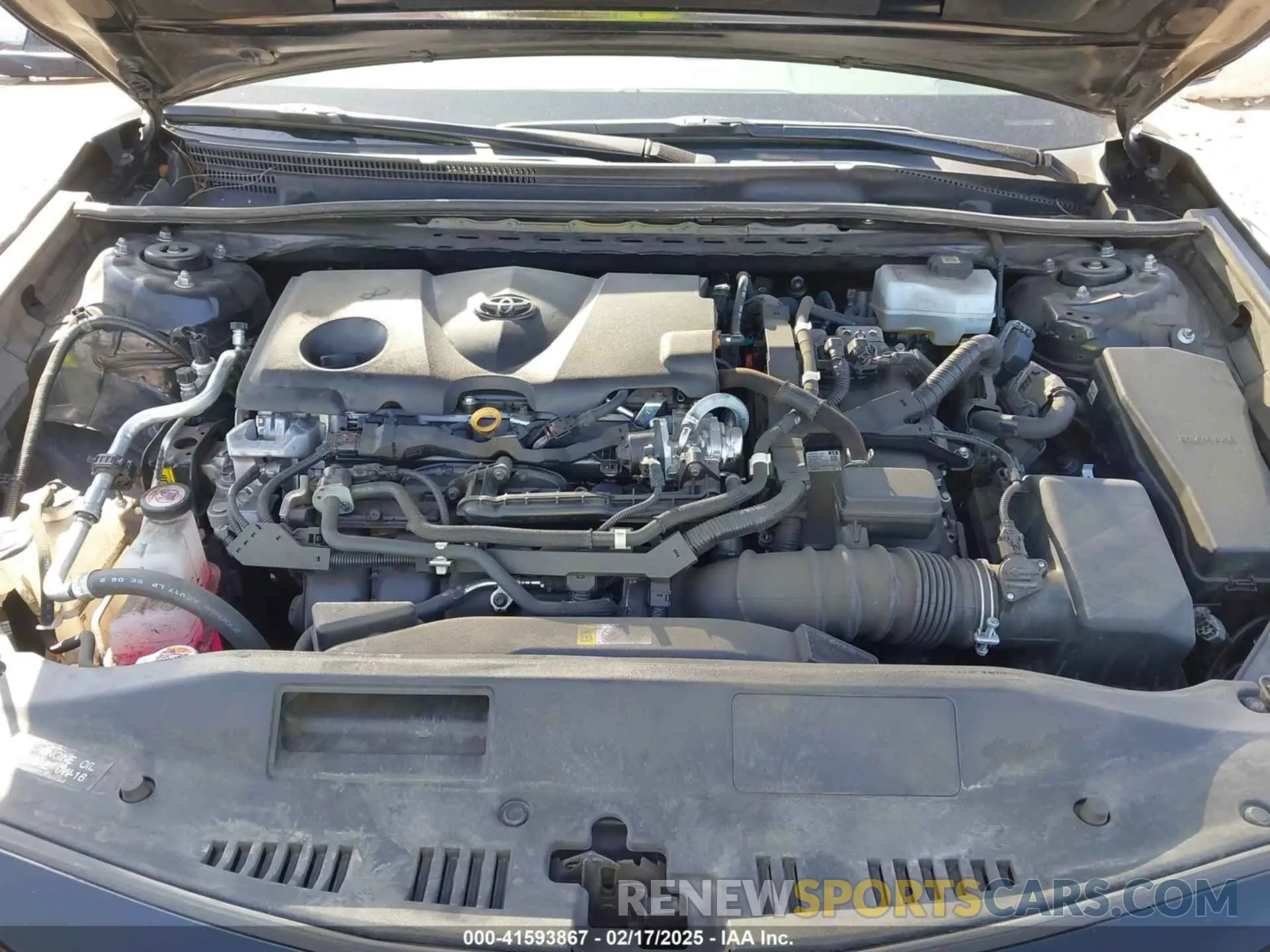 10 fotografías del automóvil dañado 4T1S31AK3NU579003 TOYOTA CAMRY 2022