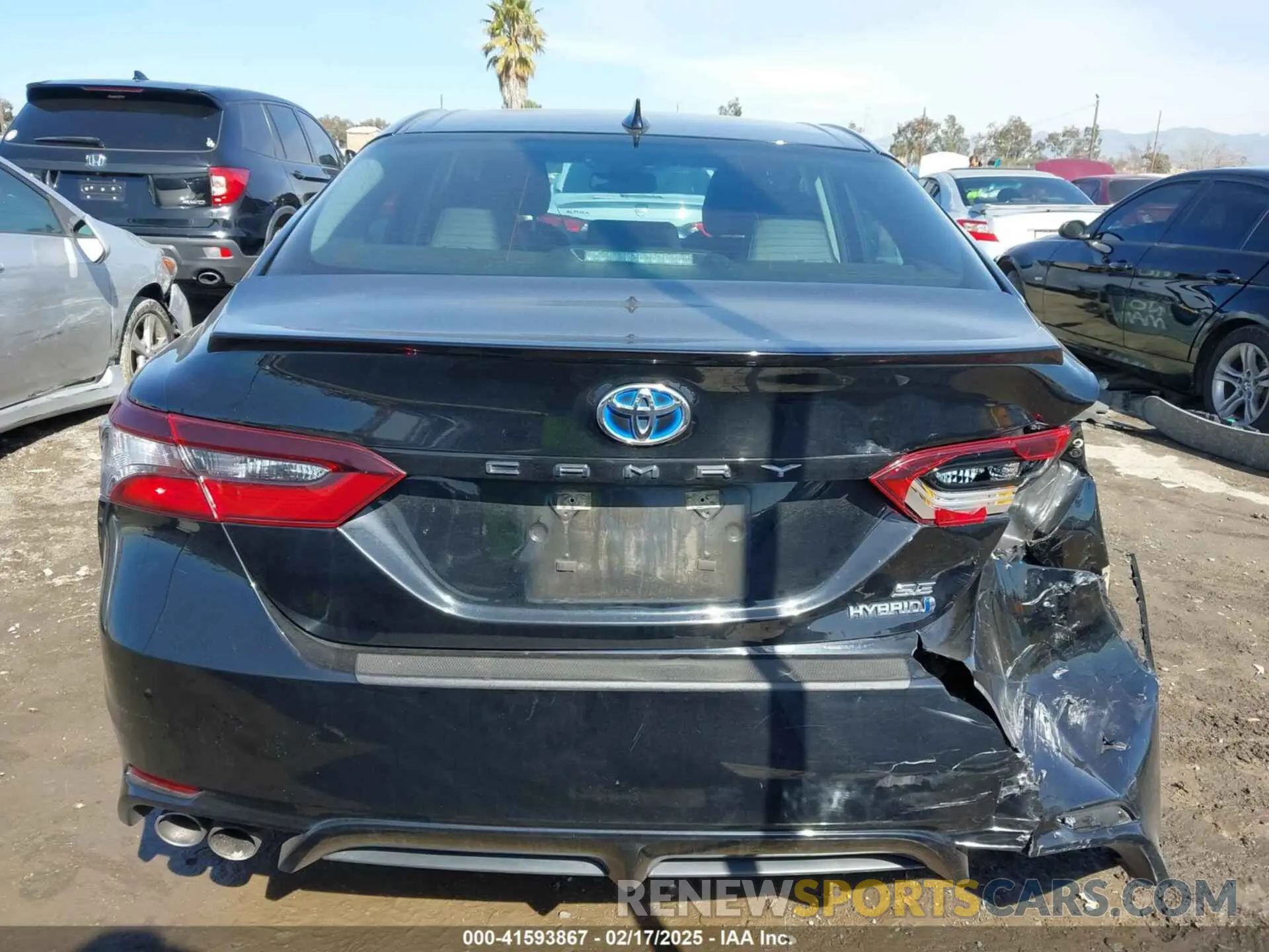 16 fotografías del automóvil dañado 4T1S31AK3NU579003 TOYOTA CAMRY 2022
