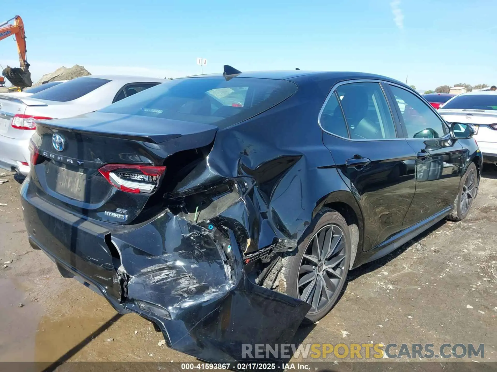 4 fotografías del automóvil dañado 4T1S31AK3NU579003 TOYOTA CAMRY 2022
