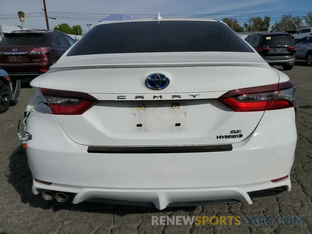 6 fotografías del automóvil dañado 4T1S31AK3NU589028 TOYOTA CAMRY 2022