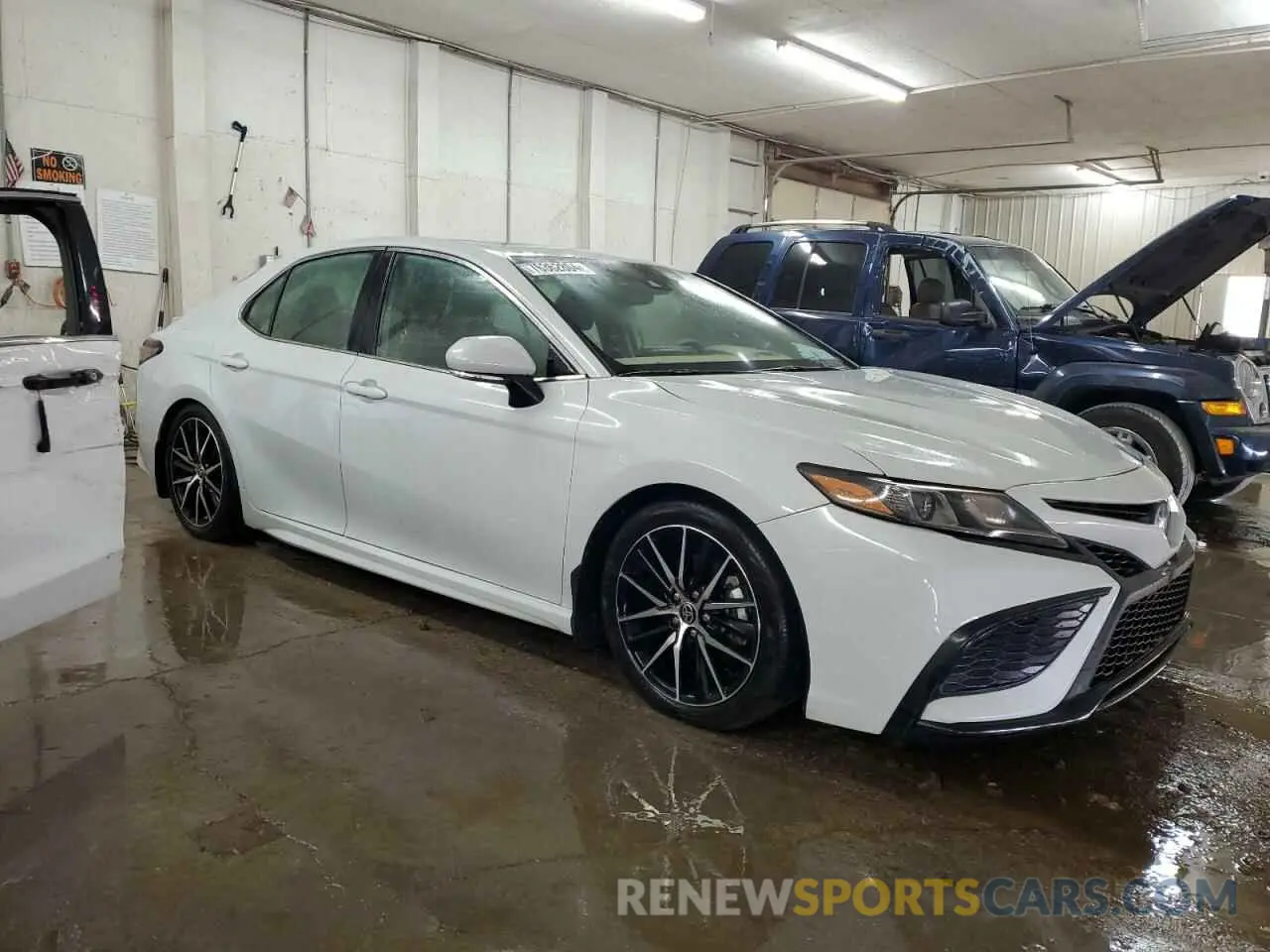 4 fotografías del automóvil dañado 4T1S31AK4NU039594 TOYOTA CAMRY 2022