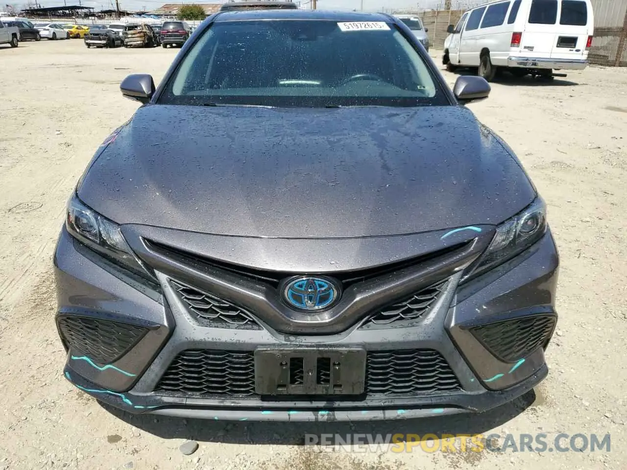 5 fotografías del automóvil dañado 4T1S31AK4NU582069 TOYOTA CAMRY 2022