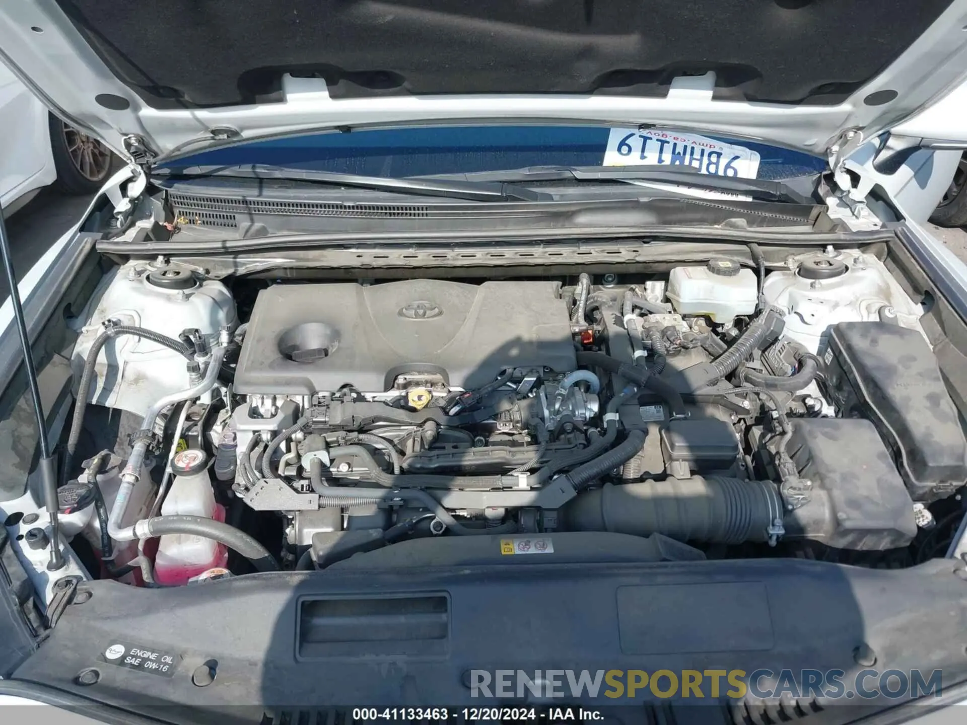 10 fotografías del automóvil dañado 4T1S31AK5NU039930 TOYOTA CAMRY 2022