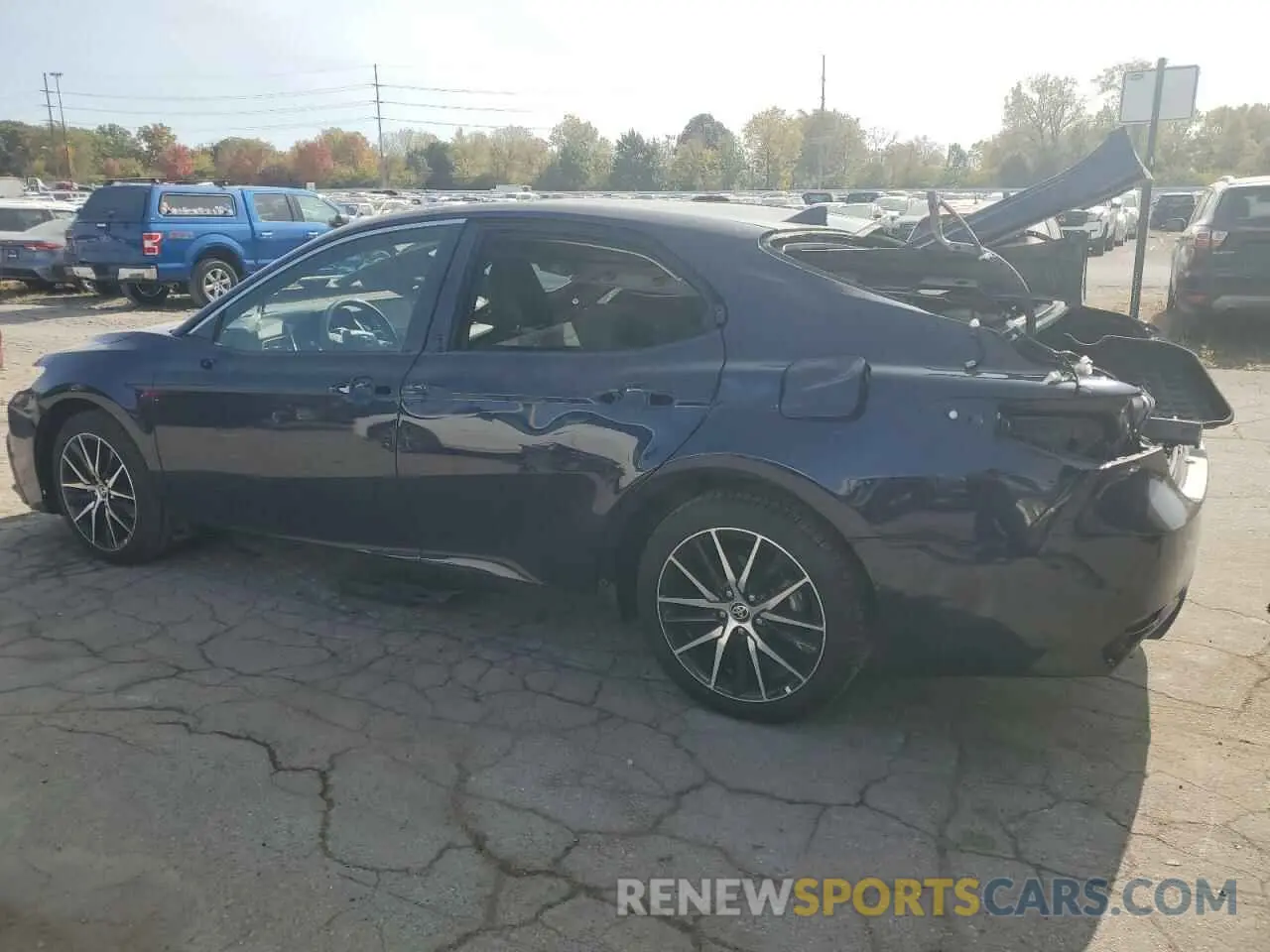 2 fotografías del automóvil dañado 4T1S31AK7NU586245 TOYOTA CAMRY 2022