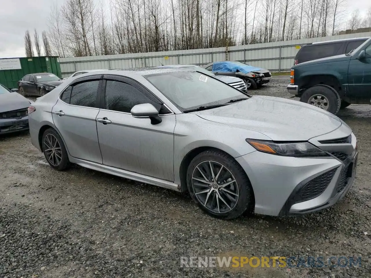 4 fotografías del automóvil dañado 4T1S31AKXNU574347 TOYOTA CAMRY 2022