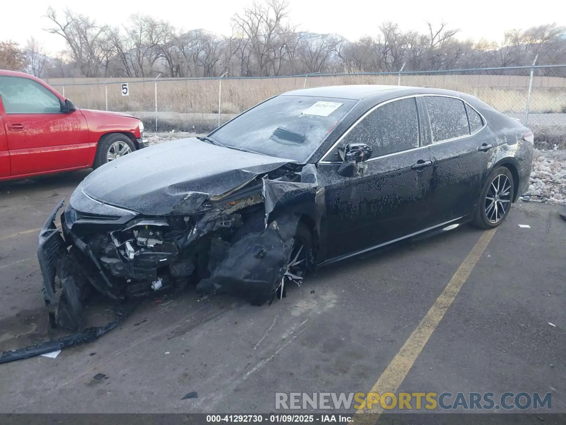 2 fotografías del automóvil dañado 4T1S31AKXNU586756 TOYOTA CAMRY 2022