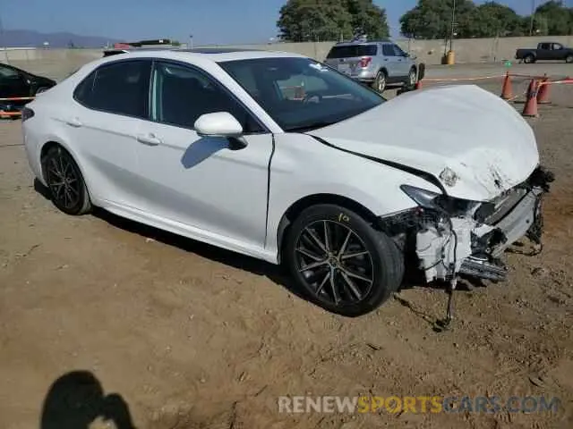 4 fotografías del automóvil dañado 4T1S31AKXNU587597 TOYOTA CAMRY 2022