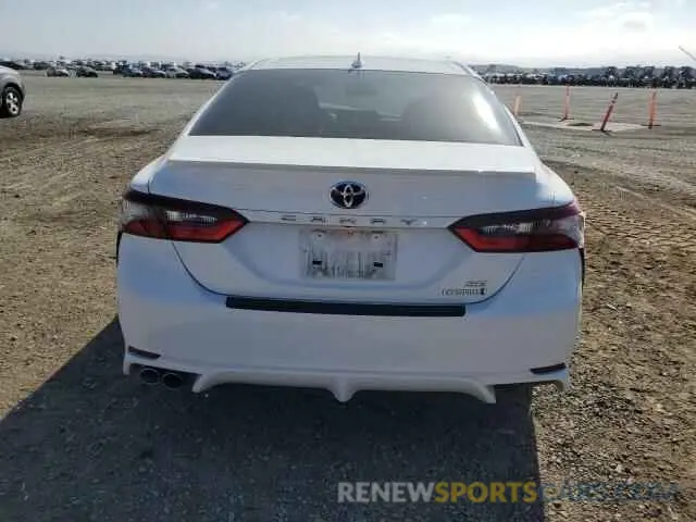 6 fotografías del automóvil dañado 4T1S31AKXNU587597 TOYOTA CAMRY 2022