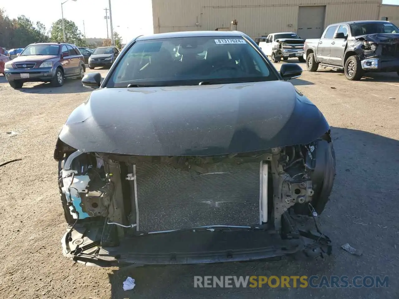 5 fotografías del automóvil dañado 4T1T11AK0NU067371 TOYOTA CAMRY 2022