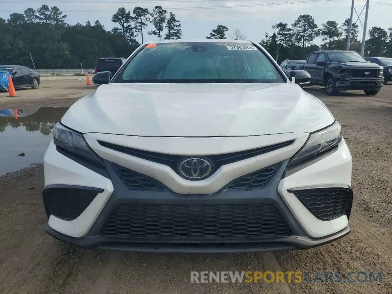 5 fotografías del automóvil dañado 4T1T11AK1NU017269 TOYOTA CAMRY 2022