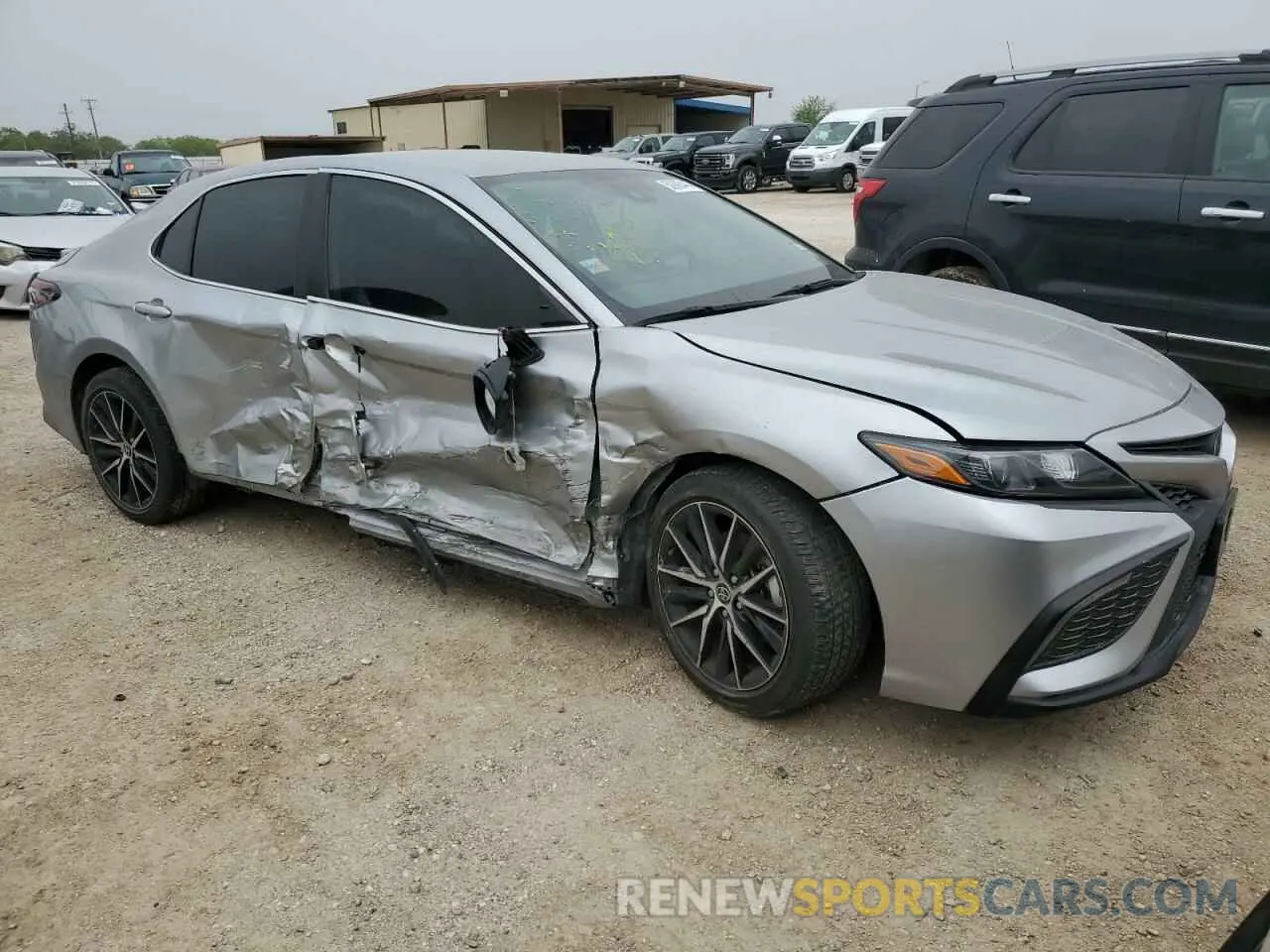 4 fotografías del automóvil dañado 4T1T11AK1NU038607 TOYOTA CAMRY 2022