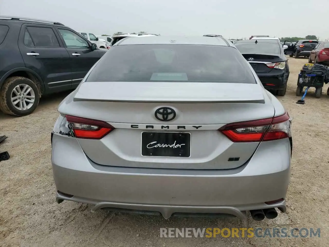 6 fotografías del automóvil dañado 4T1T11AK1NU038607 TOYOTA CAMRY 2022