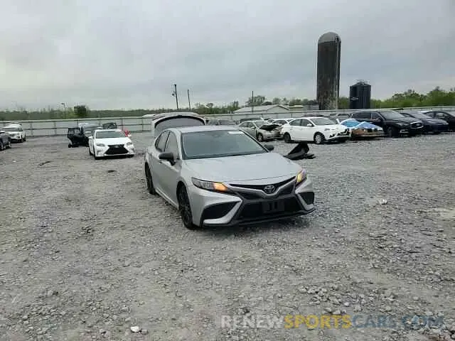 10 fotografías del automóvil dañado 4T1T11AK1NU047209 TOYOTA CAMRY 2022