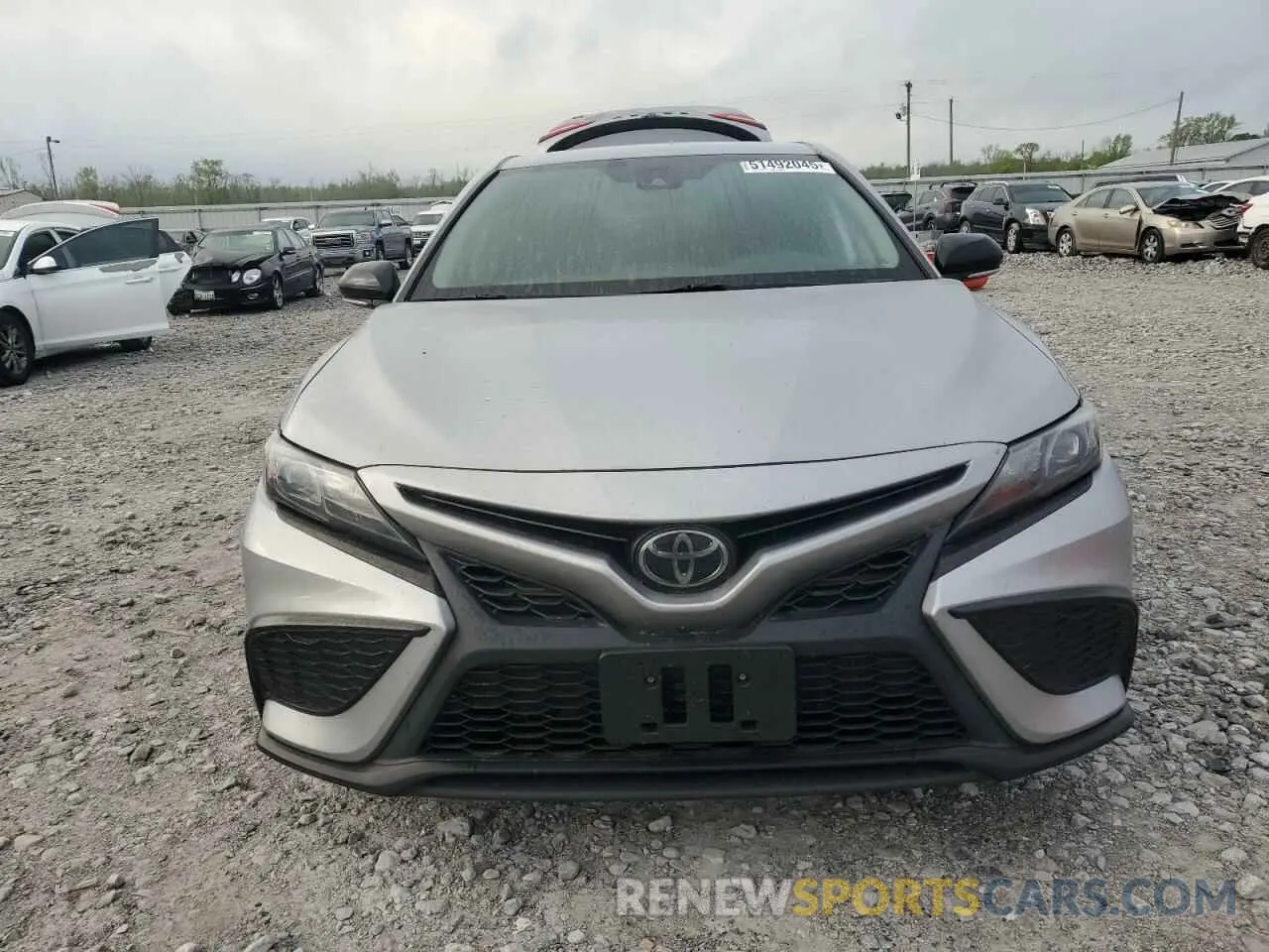 5 fotografías del automóvil dañado 4T1T11AK1NU047209 TOYOTA CAMRY 2022