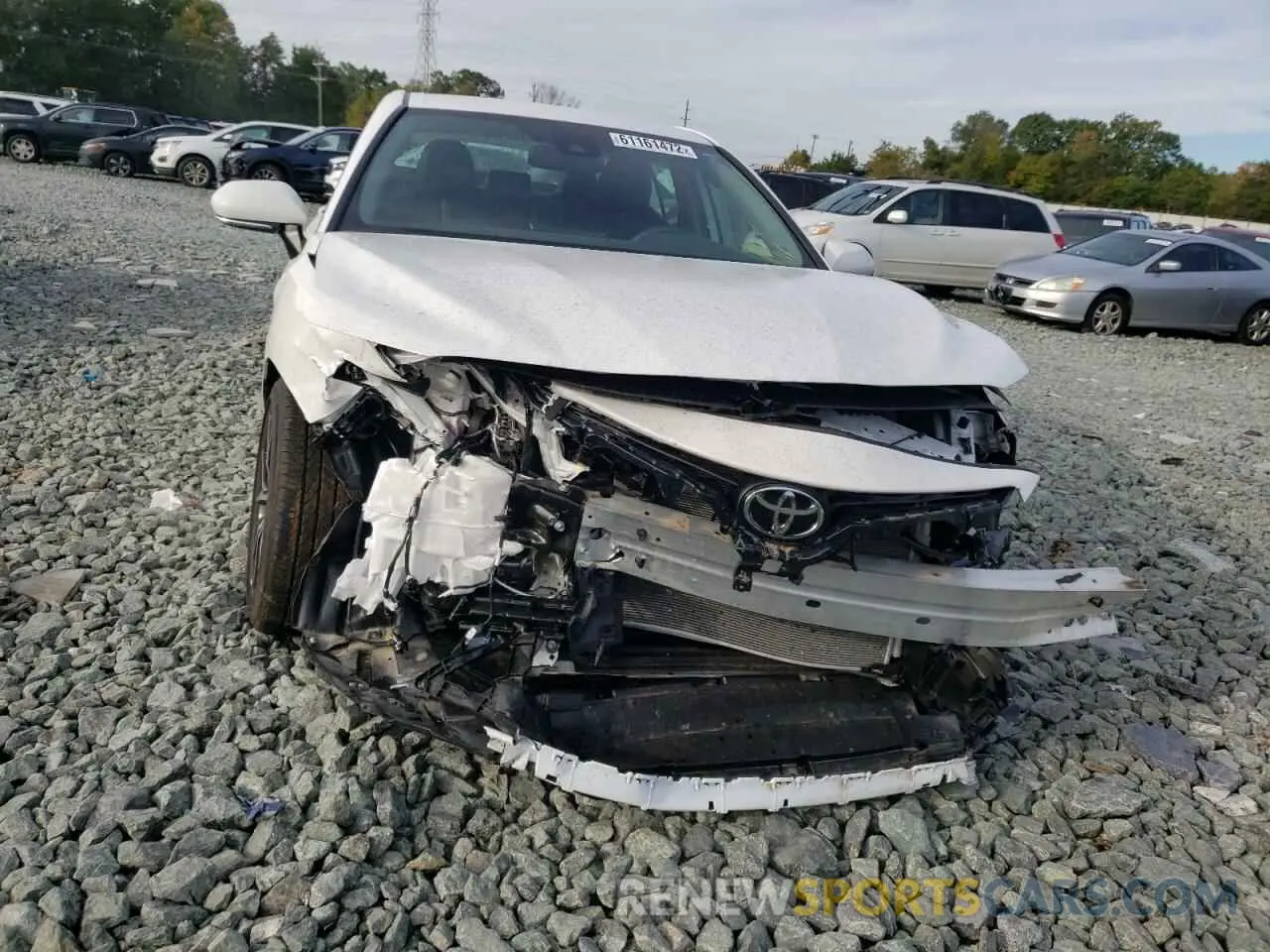 9 fotografías del automóvil dañado 4T1T11AK1NU620965 TOYOTA CAMRY 2022