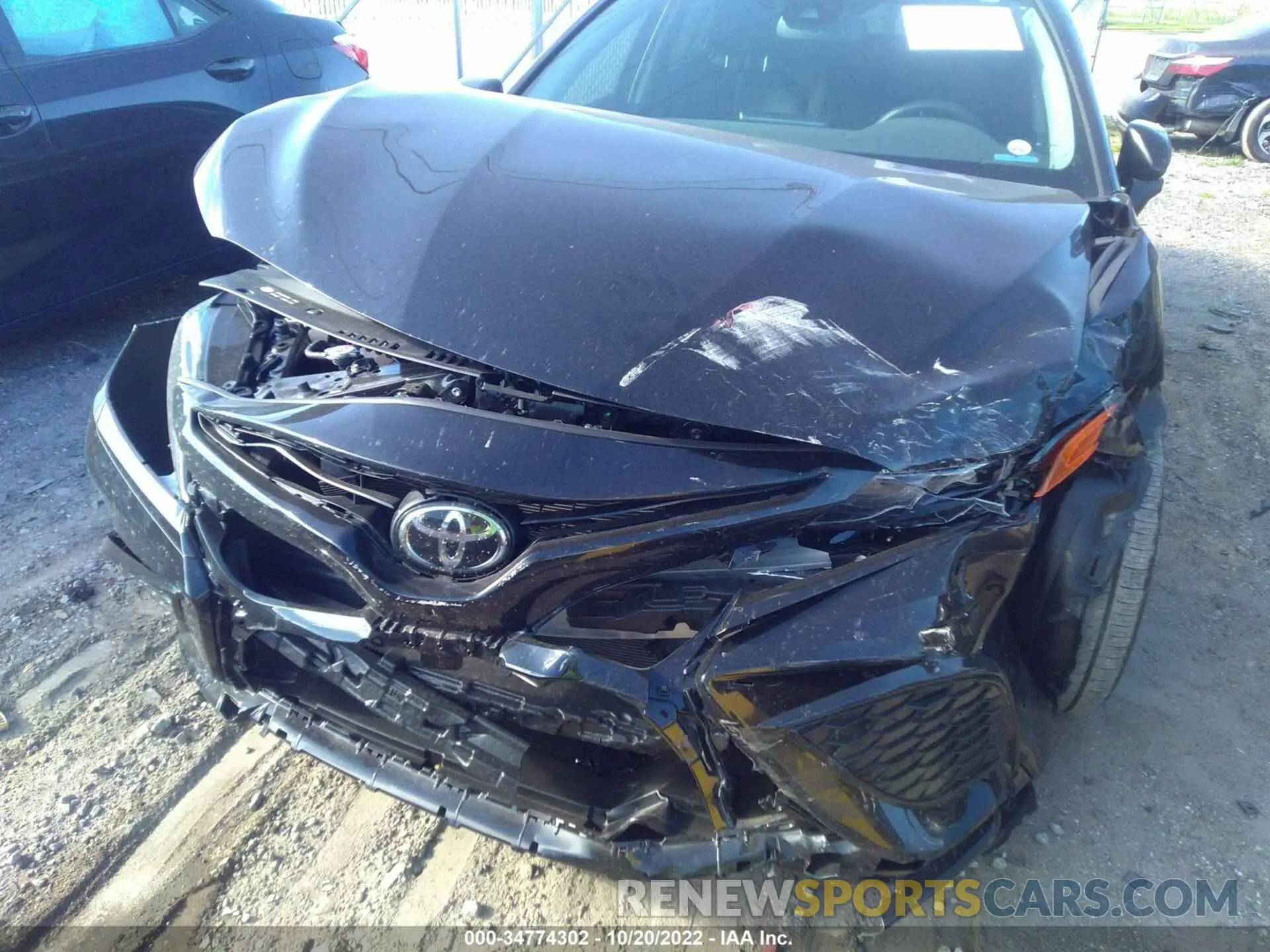 6 fotografías del automóvil dañado 4T1T11AK1NU640388 TOYOTA CAMRY 2022