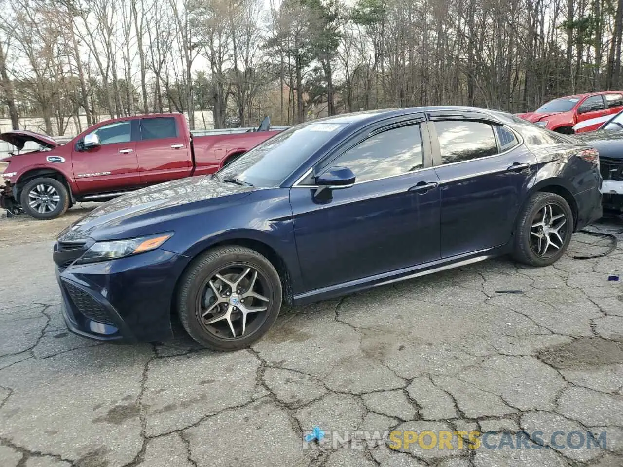 1 fotografías del automóvil dañado 4T1T11AK1NU643355 TOYOTA CAMRY 2022