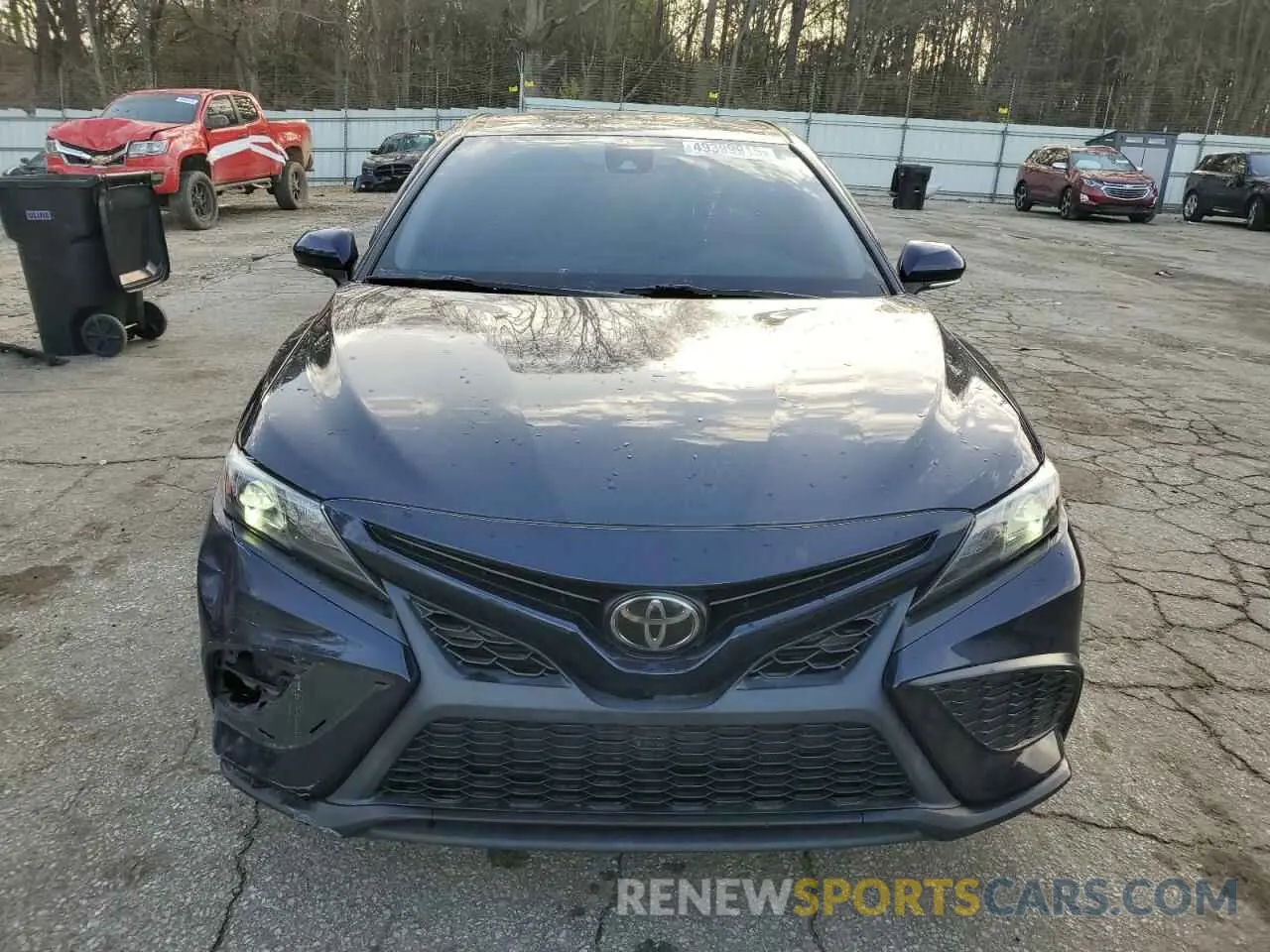 5 fotografías del automóvil dañado 4T1T11AK1NU643355 TOYOTA CAMRY 2022
