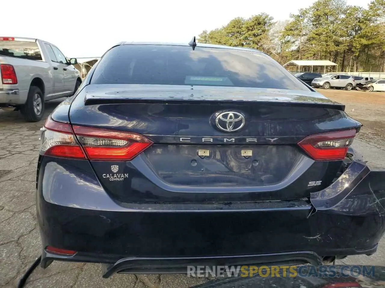 6 fotografías del automóvil dañado 4T1T11AK1NU643355 TOYOTA CAMRY 2022