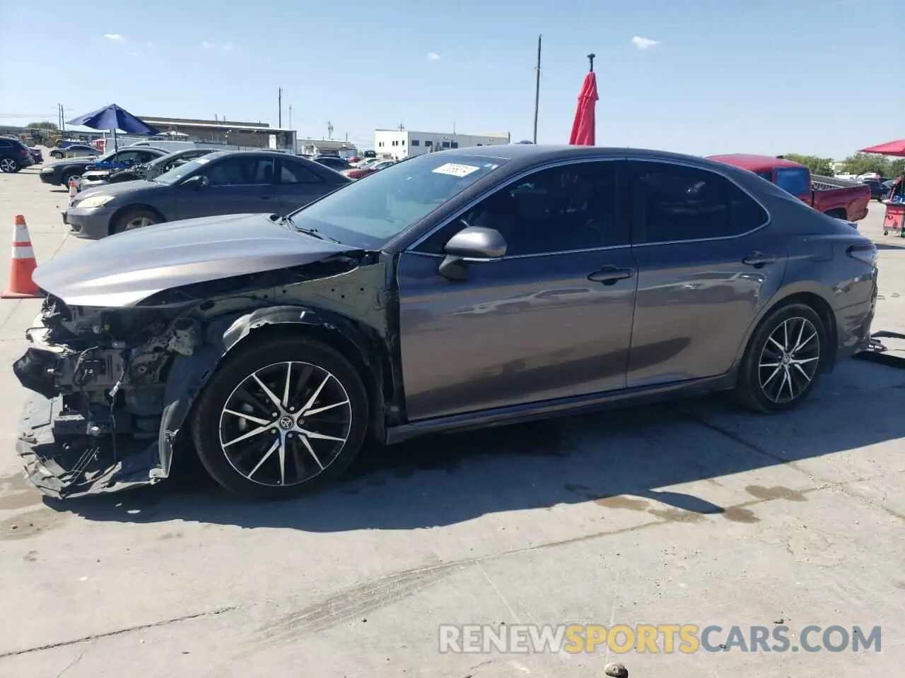 1 fotografías del automóvil dañado 4T1T11AK1NU668319 TOYOTA CAMRY 2022