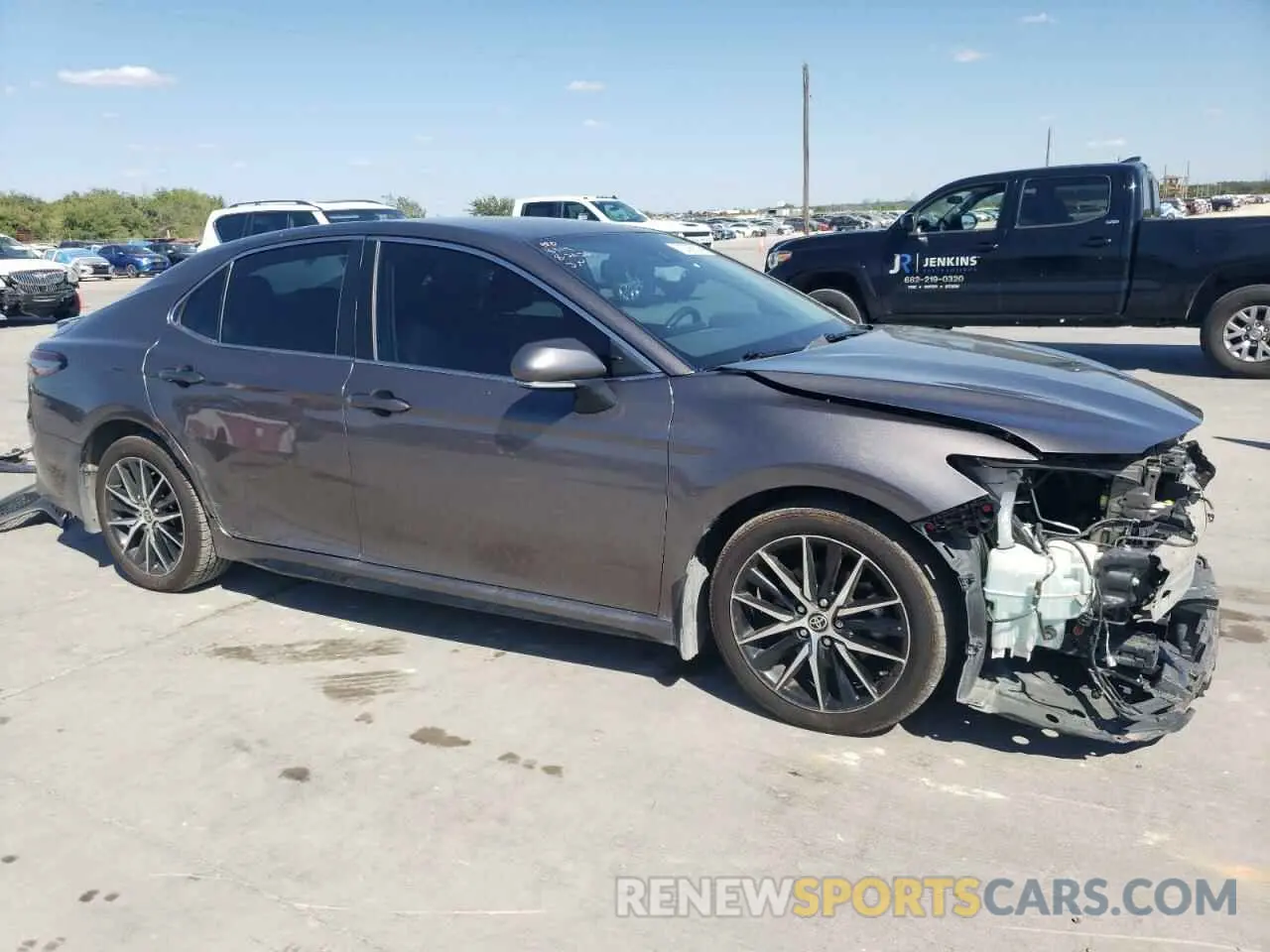 4 fotografías del automóvil dañado 4T1T11AK1NU668319 TOYOTA CAMRY 2022