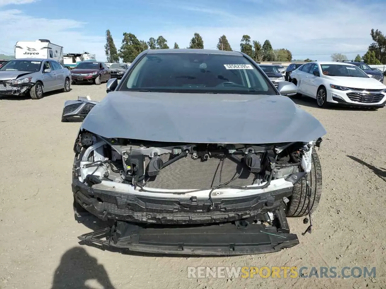 5 fotografías del automóvil dañado 4T1T11AK1NU702257 TOYOTA CAMRY 2022