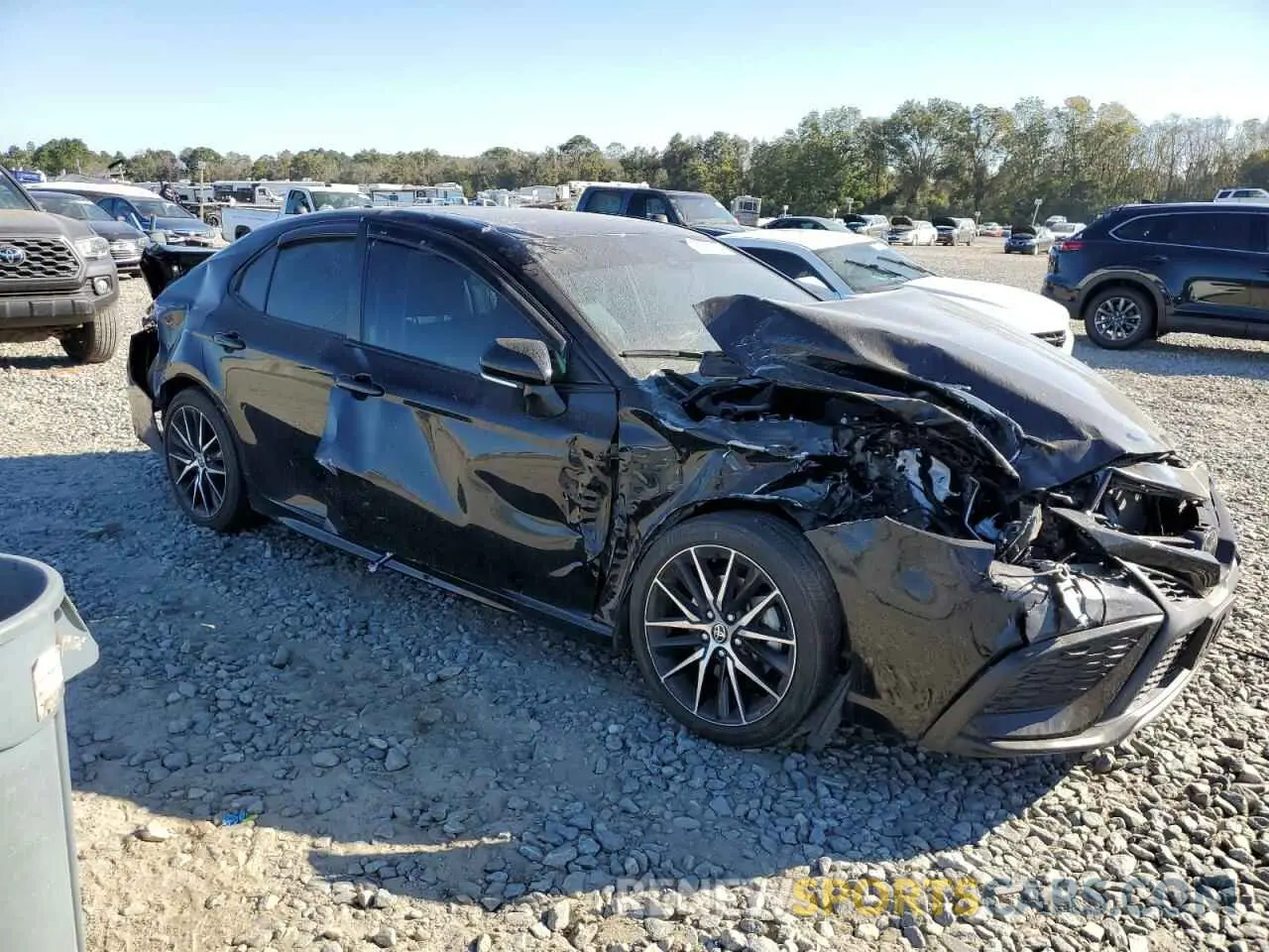 4 fotografías del automóvil dañado 4T1T11AK2NU044707 TOYOTA CAMRY 2022