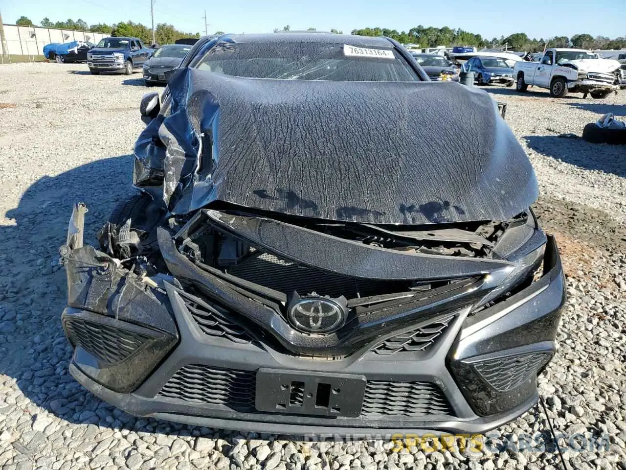 5 fotografías del automóvil dañado 4T1T11AK2NU044707 TOYOTA CAMRY 2022