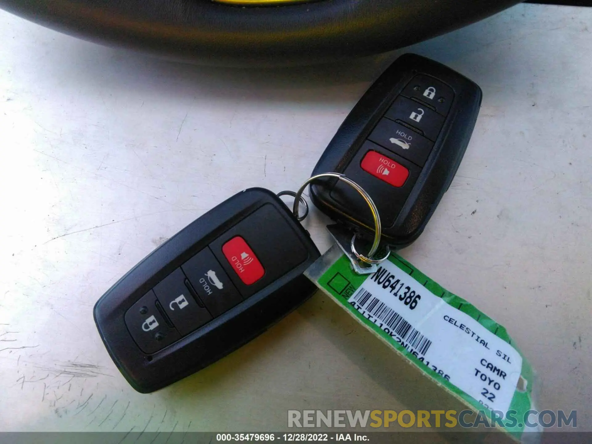 11 fotografías del automóvil dañado 4T1T11AK2NU641386 TOYOTA CAMRY 2022
