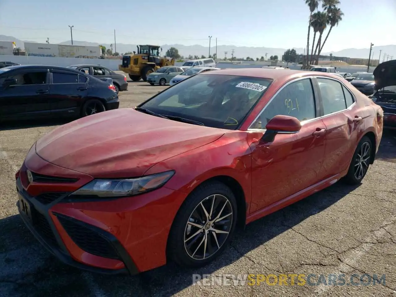 2 fotografías del automóvil dañado 4T1T11AK3NU040651 TOYOTA CAMRY 2022