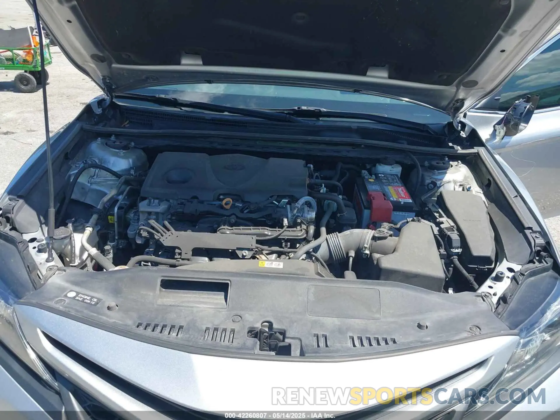 10 fotografías del automóvil dañado 4T1T11AK3NU622393 TOYOTA CAMRY 2022
