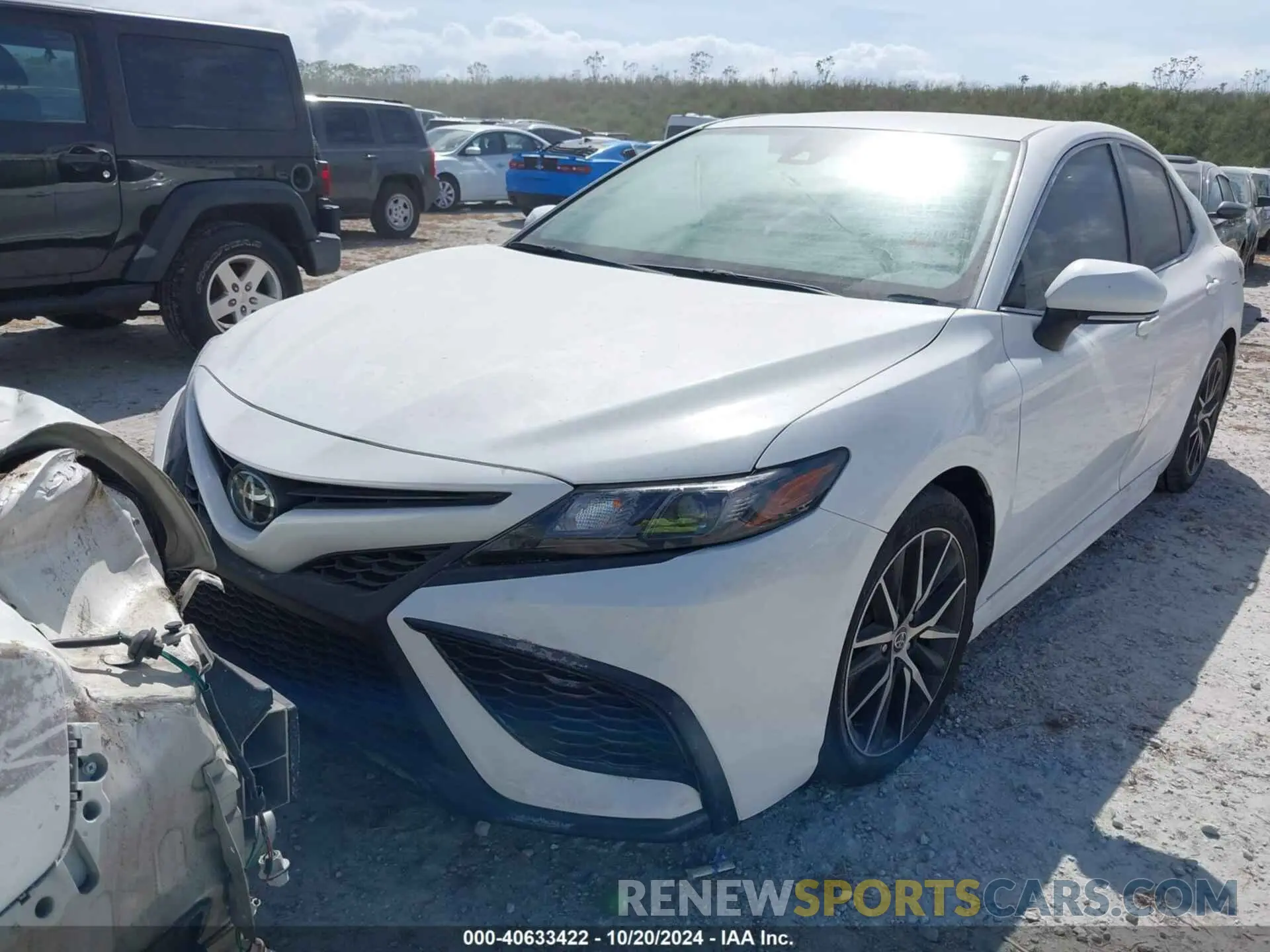 6 fotografías del automóvil dañado 4T1T11AK3NU650758 TOYOTA CAMRY 2022