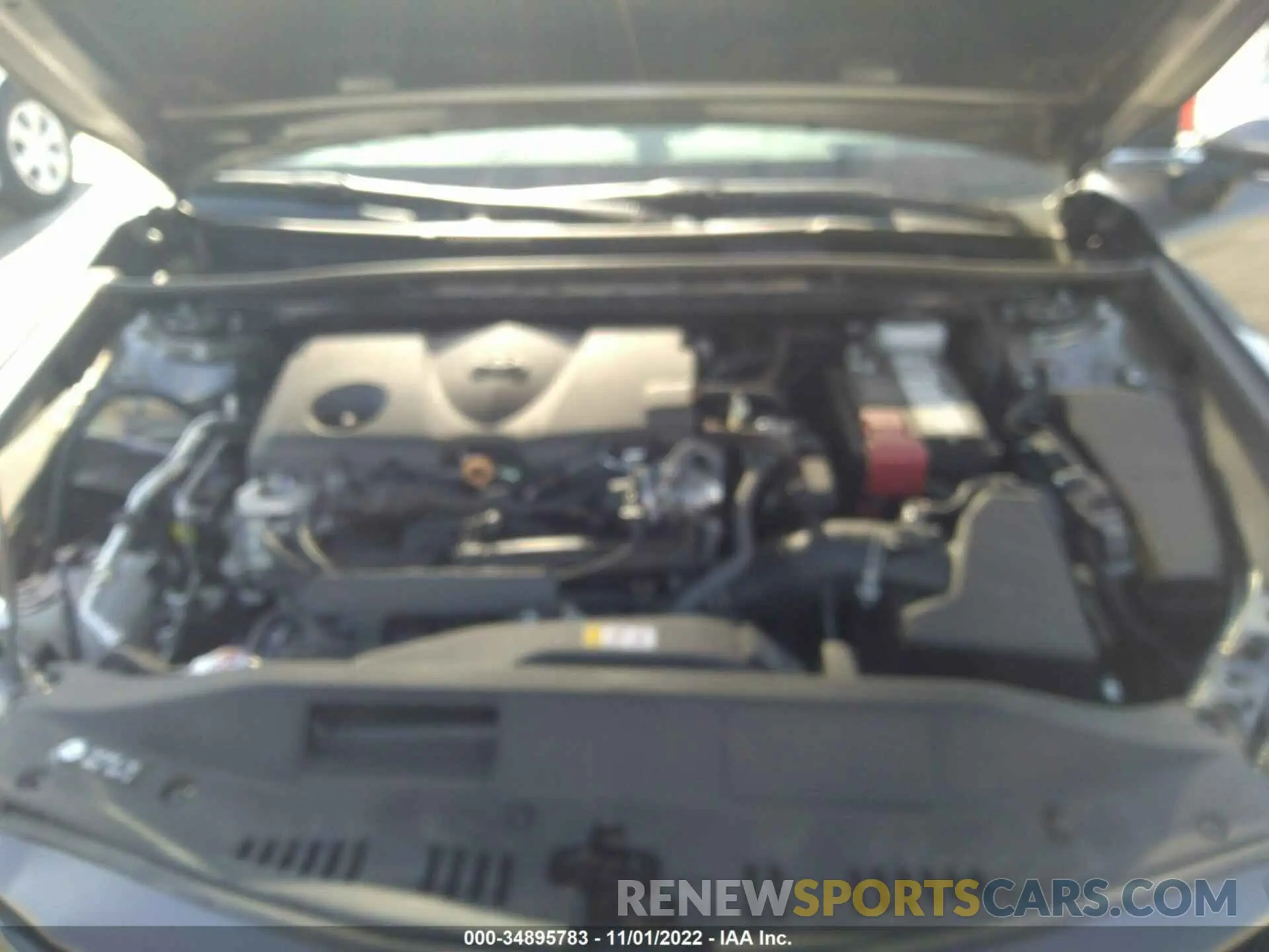 10 fotografías del automóvil dañado 4T1T11AK3NU681363 TOYOTA CAMRY 2022