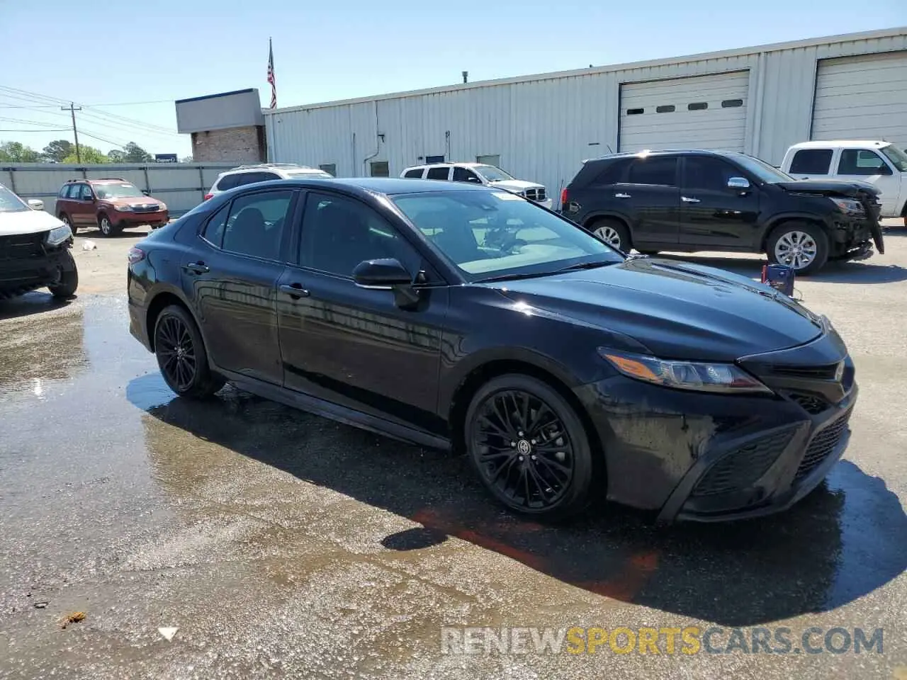 4 fotografías del automóvil dañado 4T1T11AK4NU045325 TOYOTA CAMRY 2022