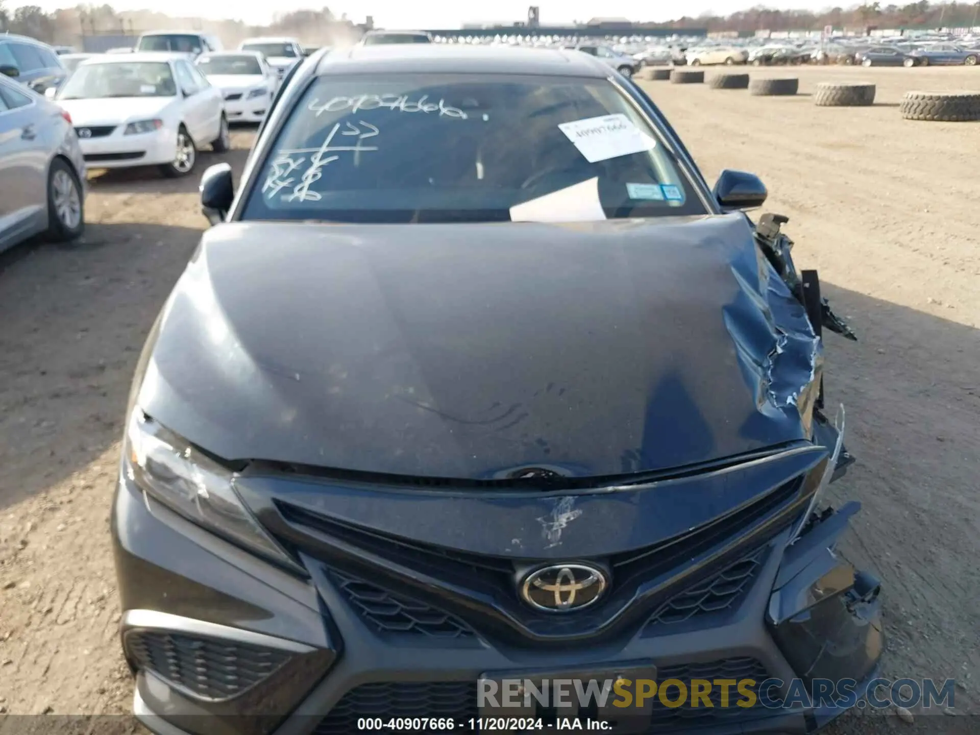 12 fotografías del automóvil dañado 4T1T11AK4NU048550 TOYOTA CAMRY 2022