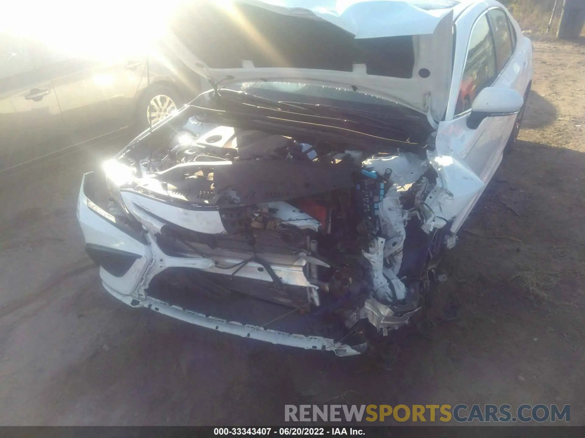 6 fotografías del automóvil dañado 4T1T11AK4NU628557 TOYOTA CAMRY 2022