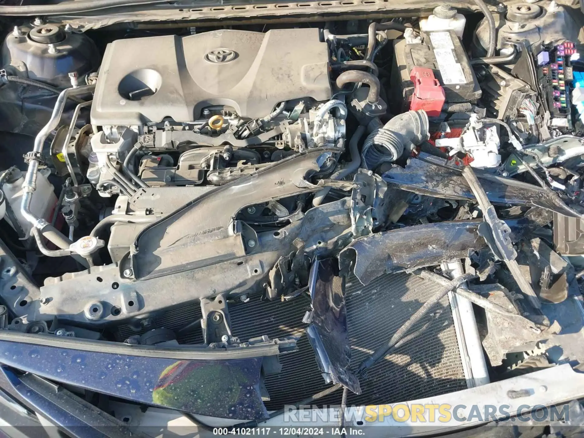 10 fotografías del automóvil dañado 4T1T11AK6NU073904 TOYOTA CAMRY 2022