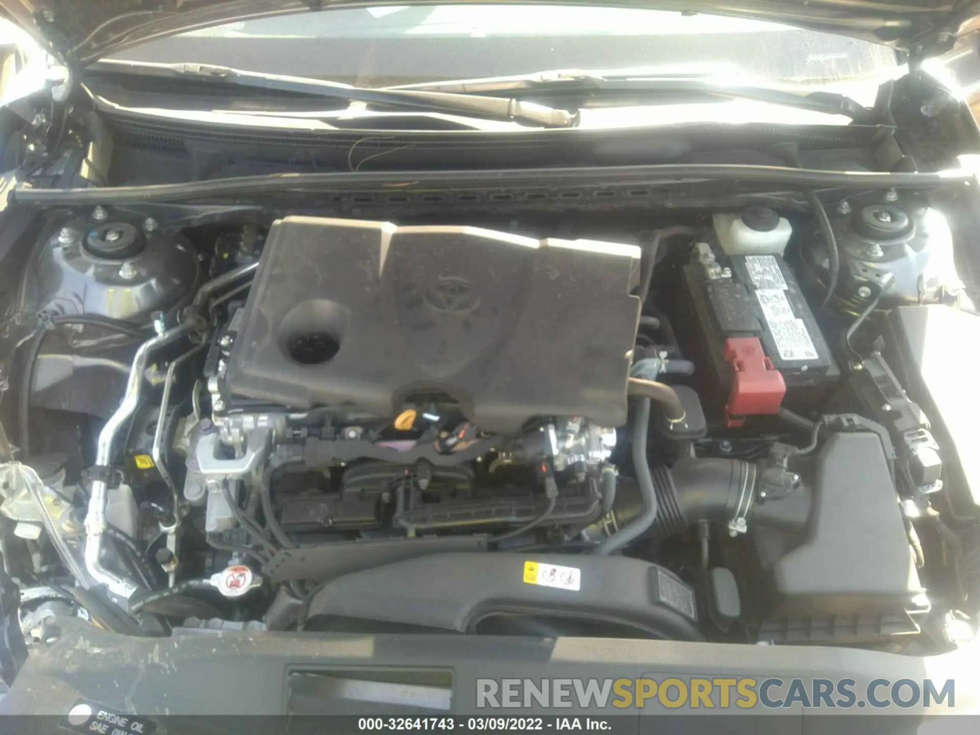 10 fotografías del automóvil dañado 4T1T11AK7NU008124 TOYOTA CAMRY 2022