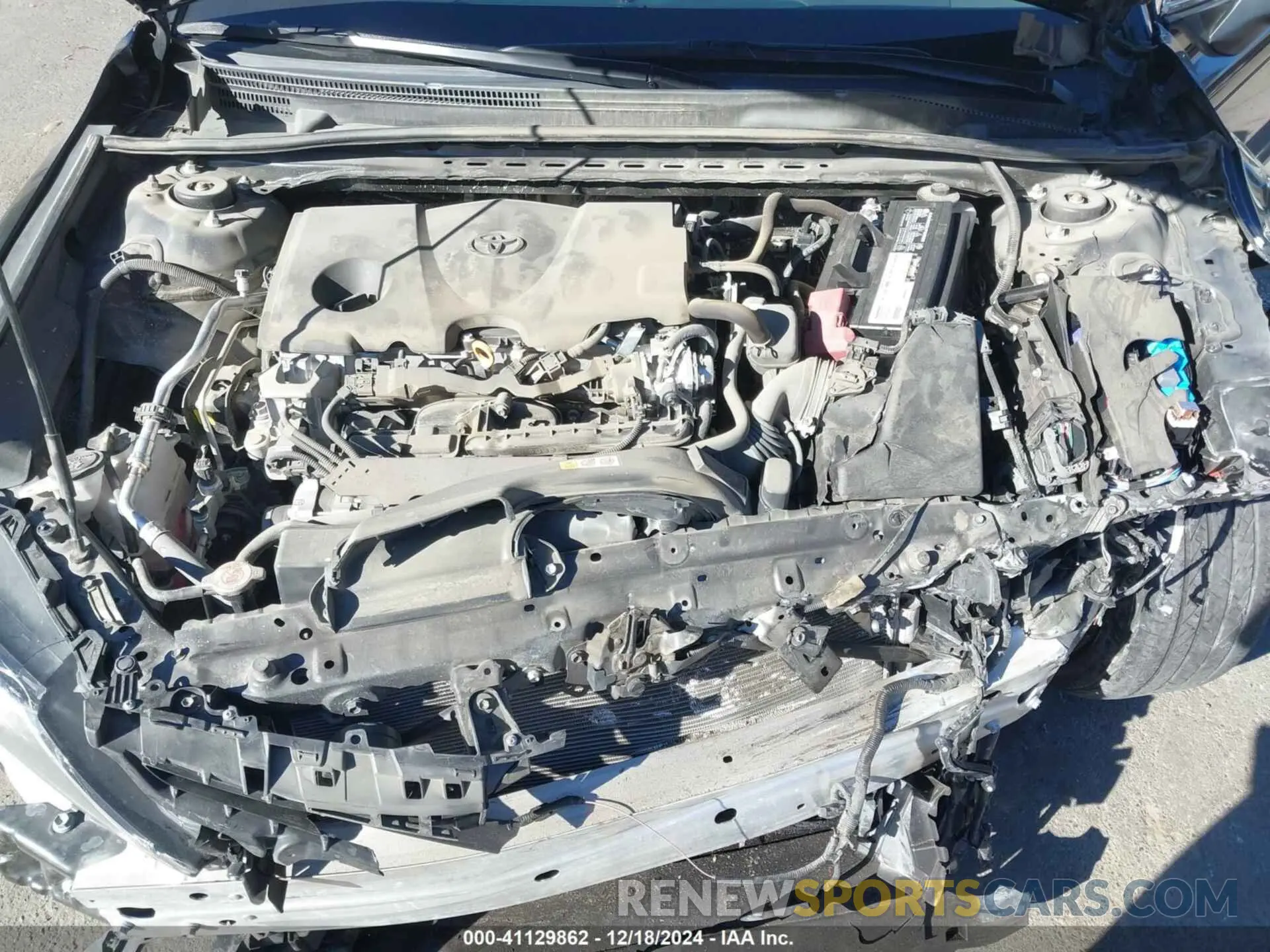 10 fotografías del automóvil dañado 4T1T11AK7NU046954 TOYOTA CAMRY 2022
