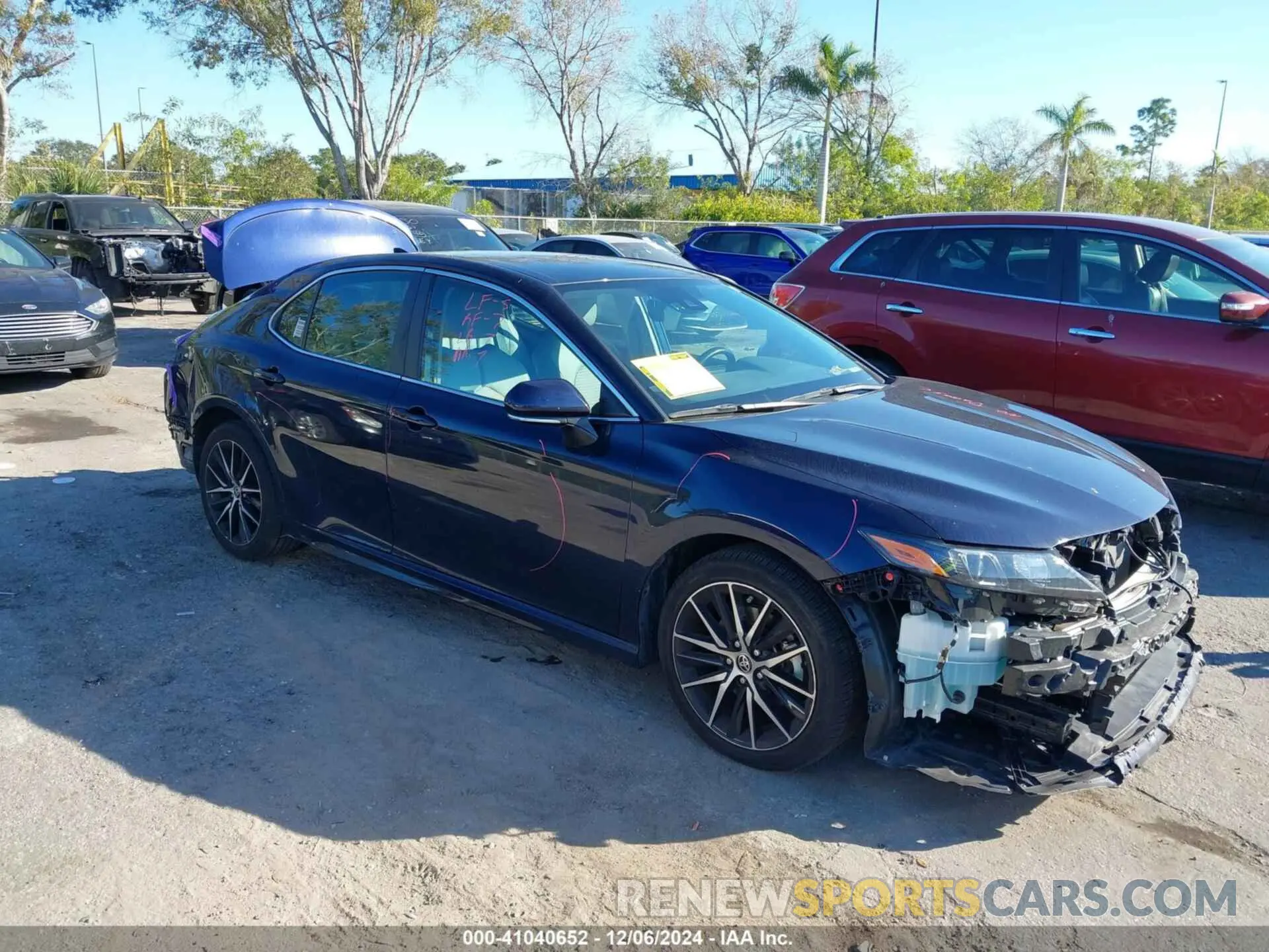 1 fotografías del automóvil dañado 4T1T11AK7NU641562 TOYOTA CAMRY 2022