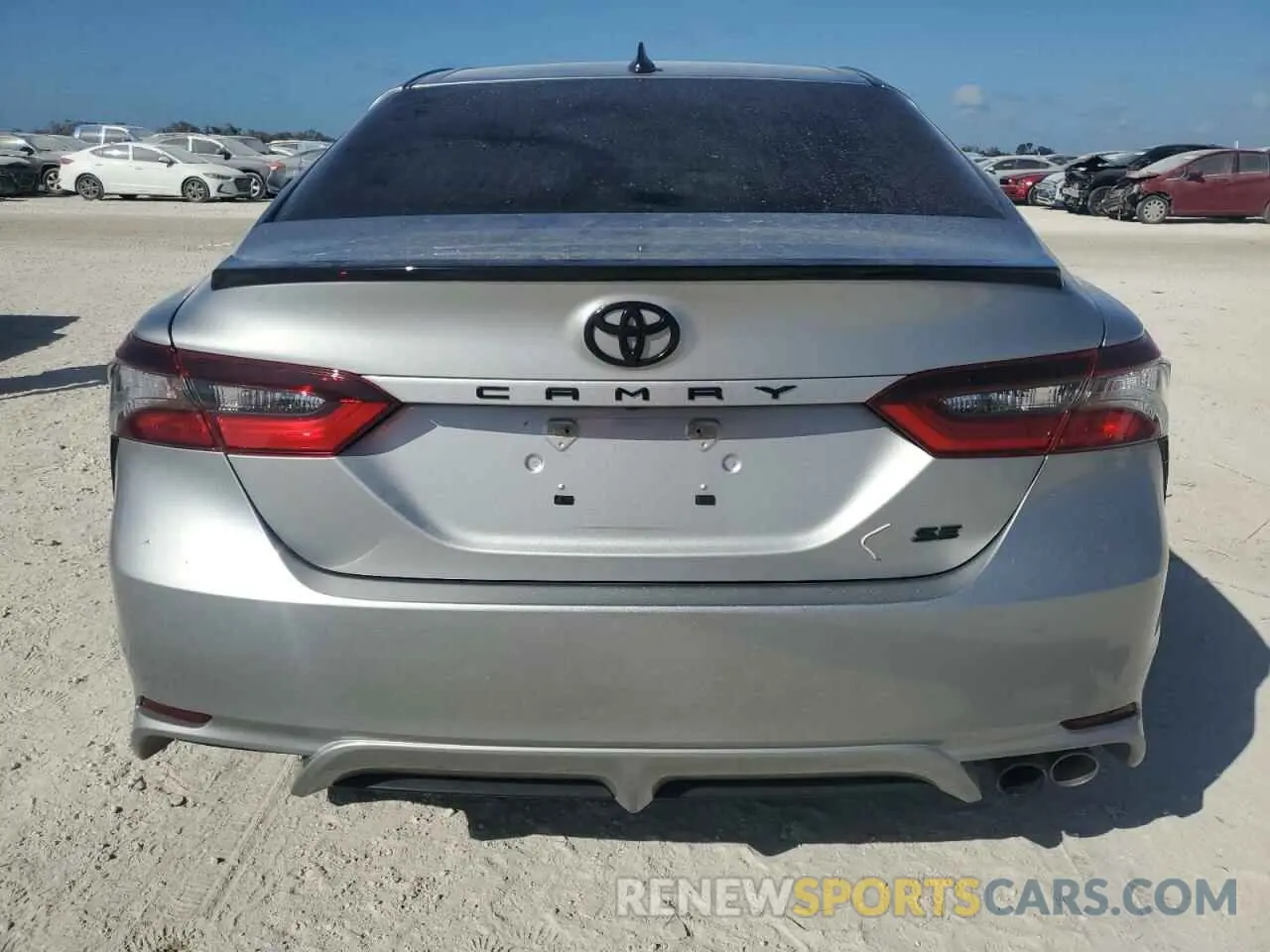 6 fotografías del automóvil dañado 4T1T11AK8NU034814 TOYOTA CAMRY 2022