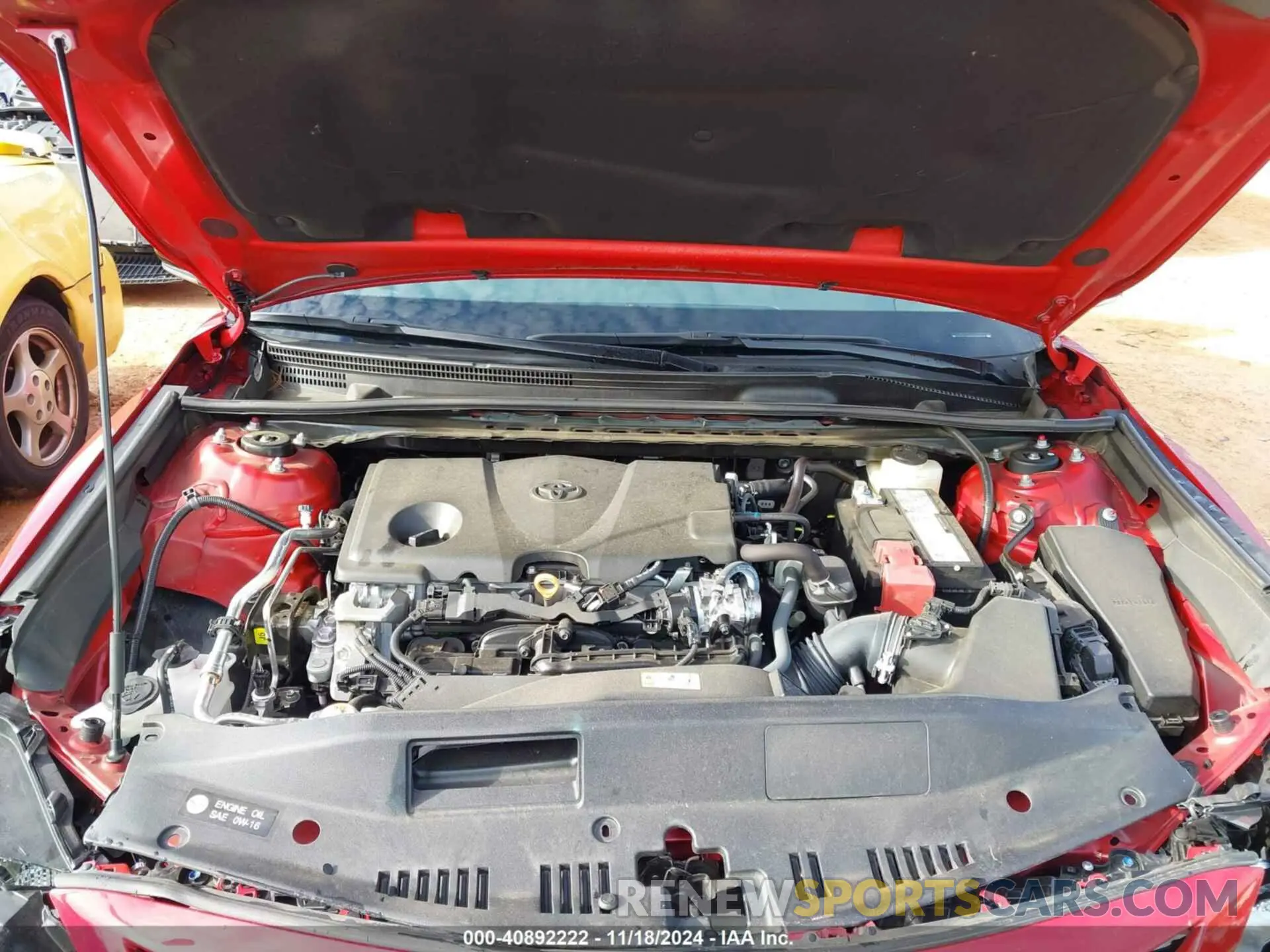 10 fotografías del automóvil dañado 4T1T11AK8NU040628 TOYOTA CAMRY 2022