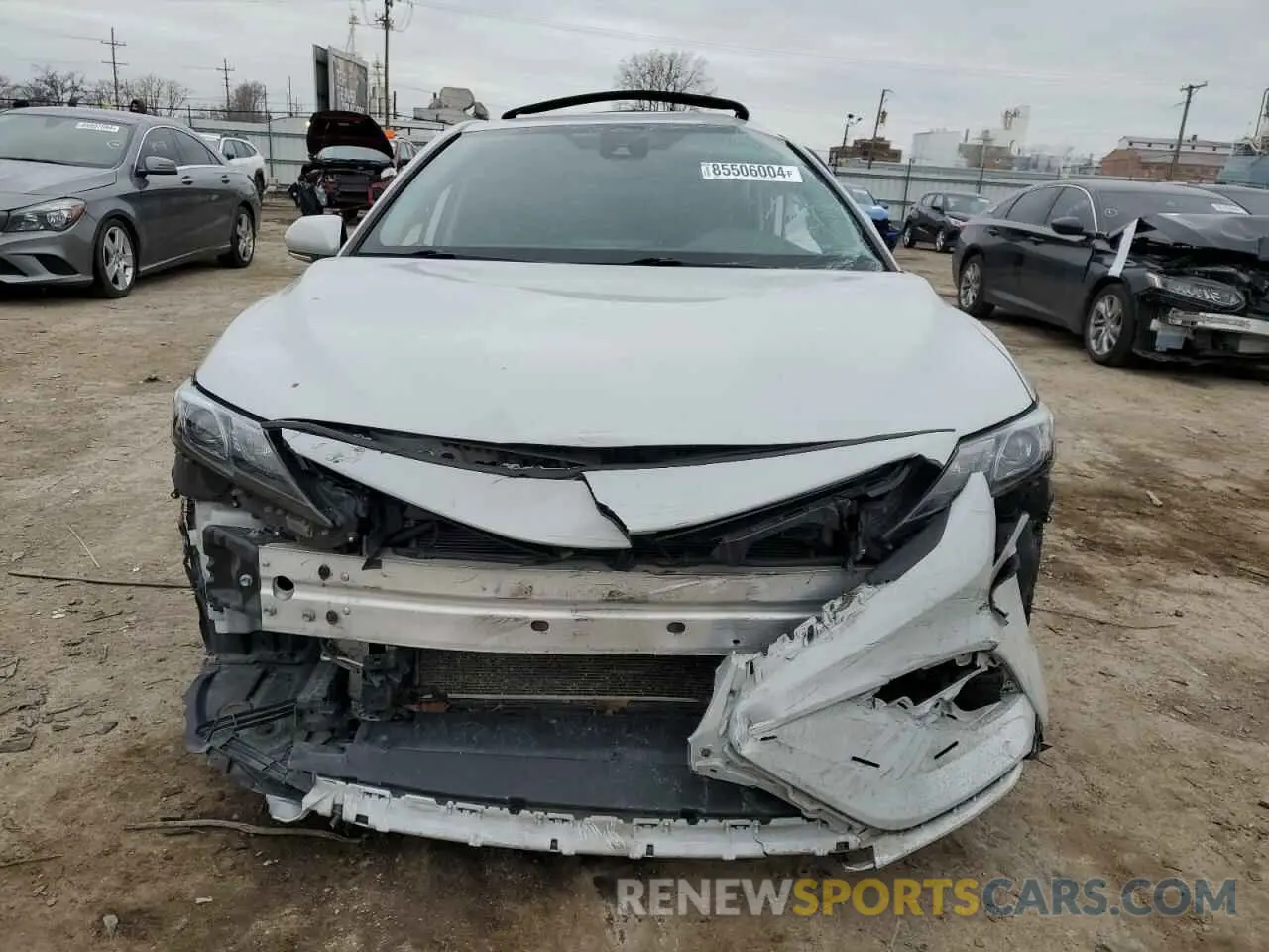 5 fotografías del automóvil dañado 4T1T11AK8NU041178 TOYOTA CAMRY 2022