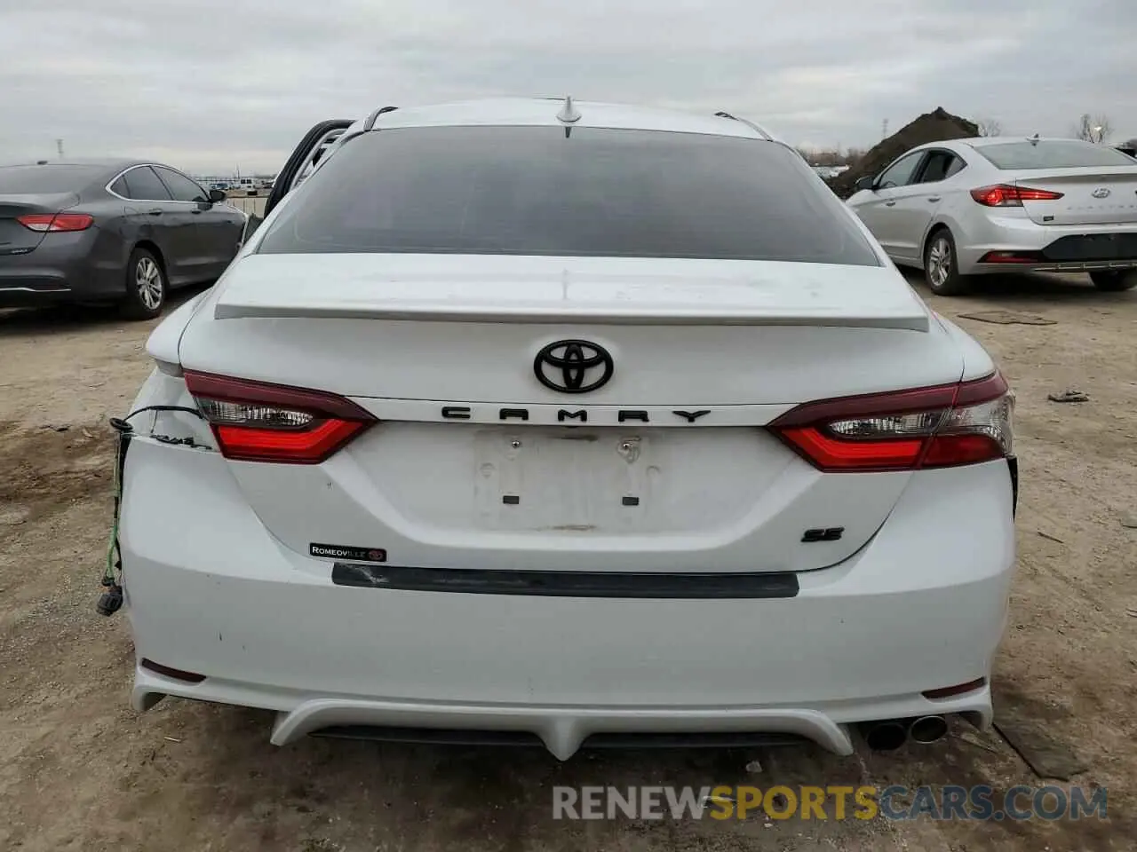 6 fotografías del automóvil dañado 4T1T11AK8NU041178 TOYOTA CAMRY 2022