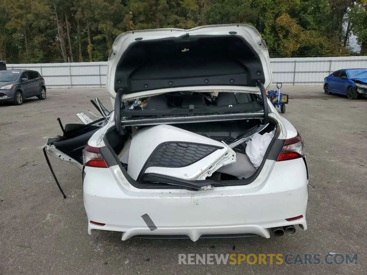 6 fotografías del automóvil dañado 4T1T11AK9NU012689 TOYOTA CAMRY 2022