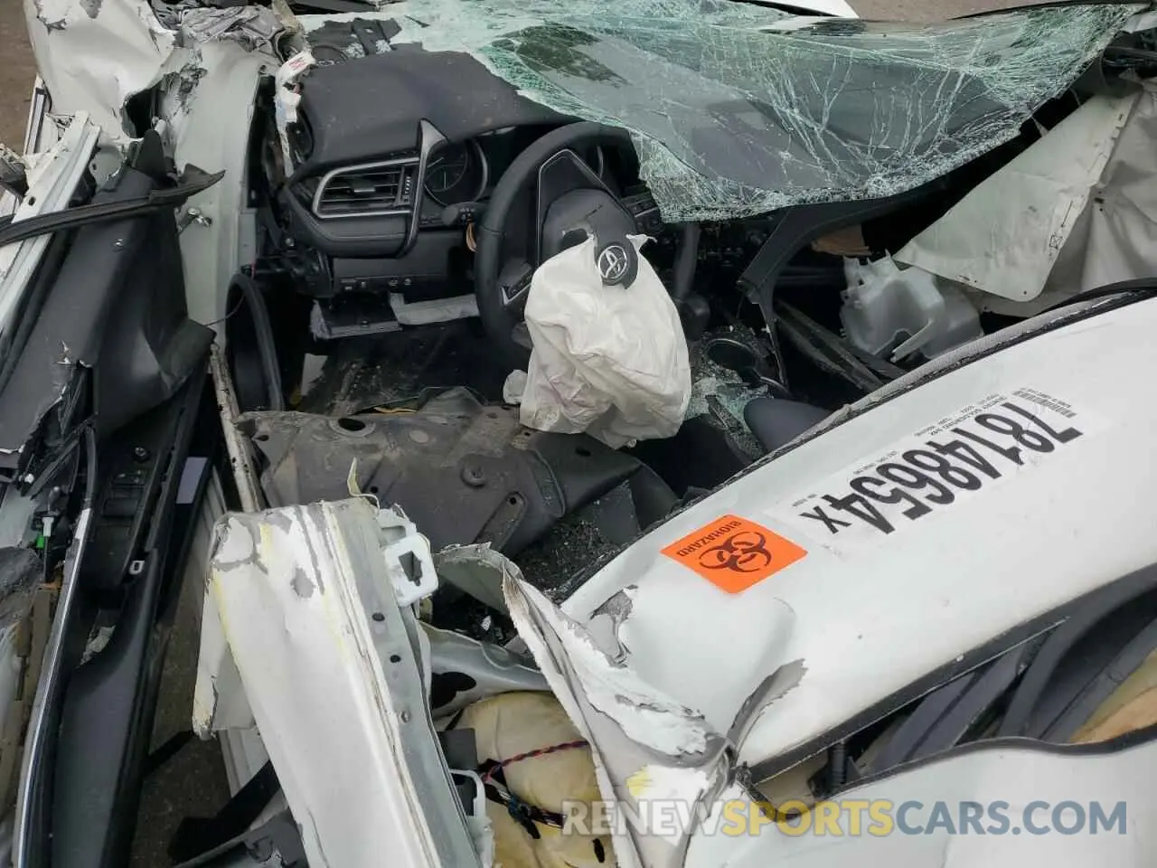 8 fotografías del automóvil dañado 4T1T11AK9NU012689 TOYOTA CAMRY 2022