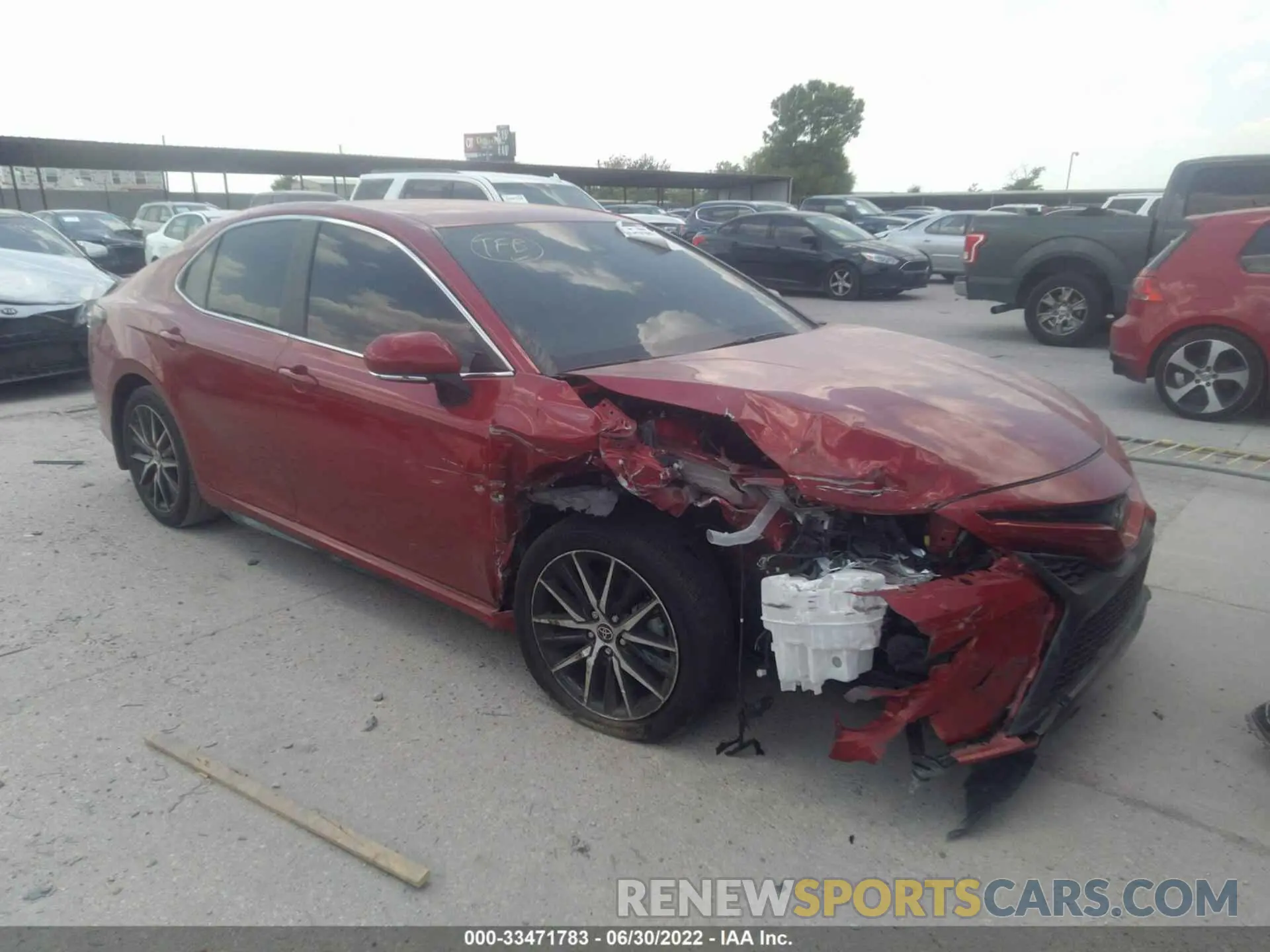 1 fotografías del automóvil dañado 4T1T11AKXNU015309 TOYOTA CAMRY 2022