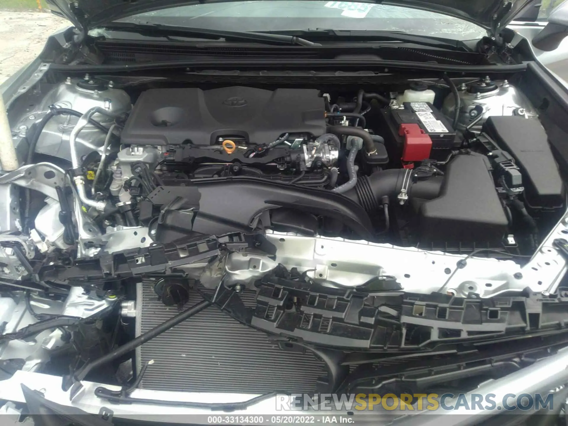 10 fotografías del automóvil dañado 4T1T11AKXNU676435 TOYOTA CAMRY 2022