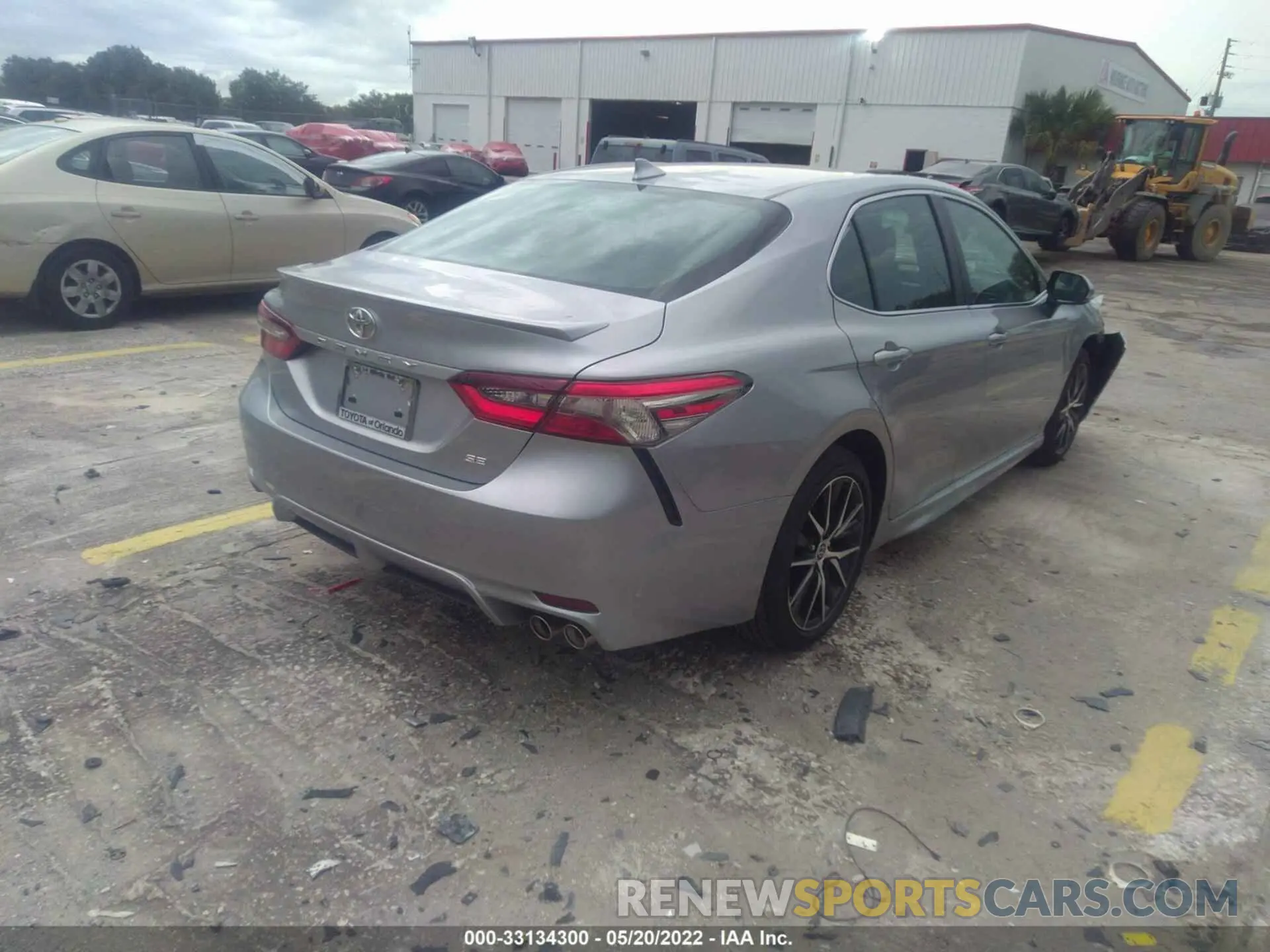 4 fotografías del automóvil dañado 4T1T11AKXNU676435 TOYOTA CAMRY 2022