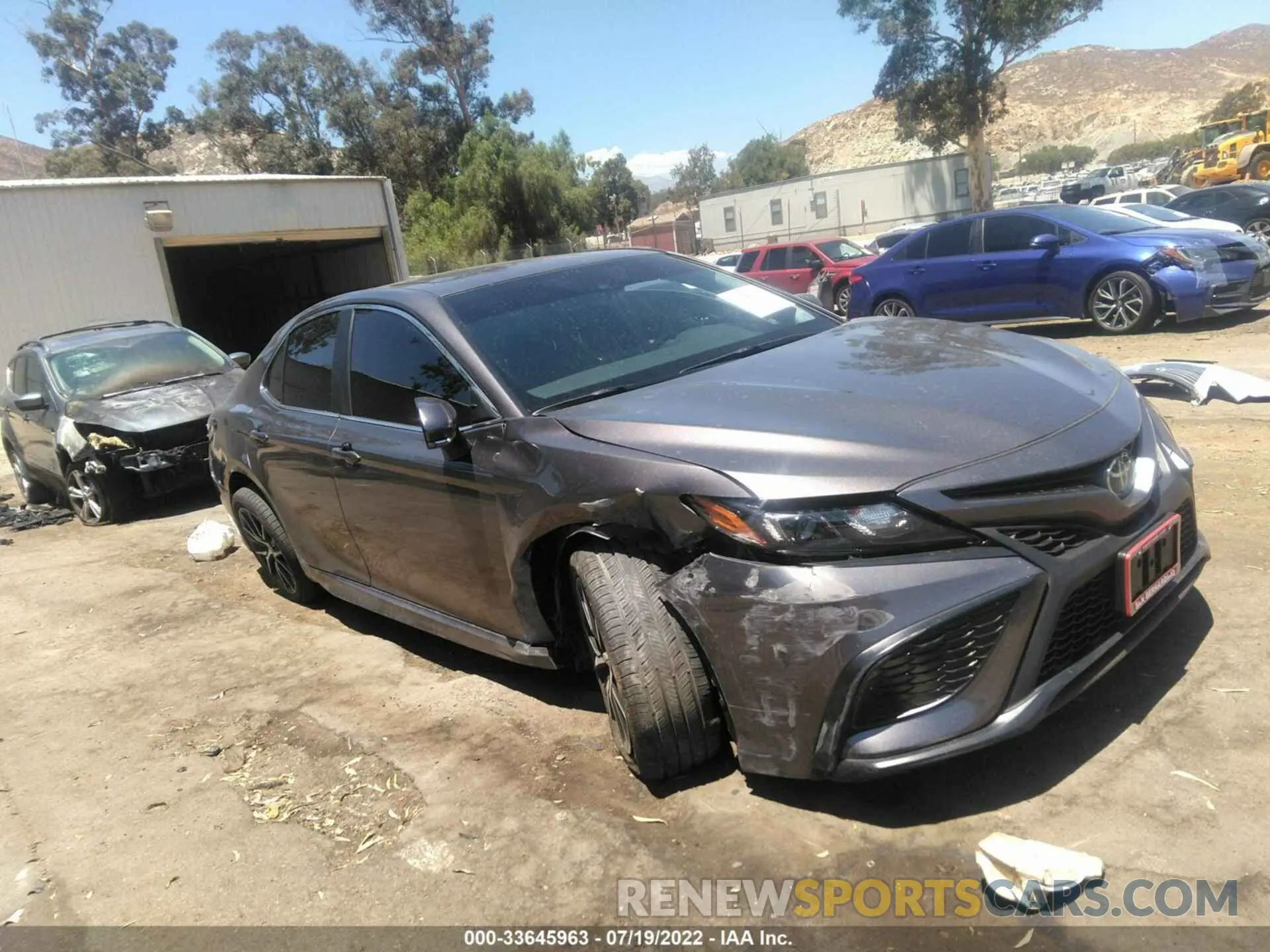 1 fotografías del automóvil dañado 4T1T11AKXNU680081 TOYOTA CAMRY 2022